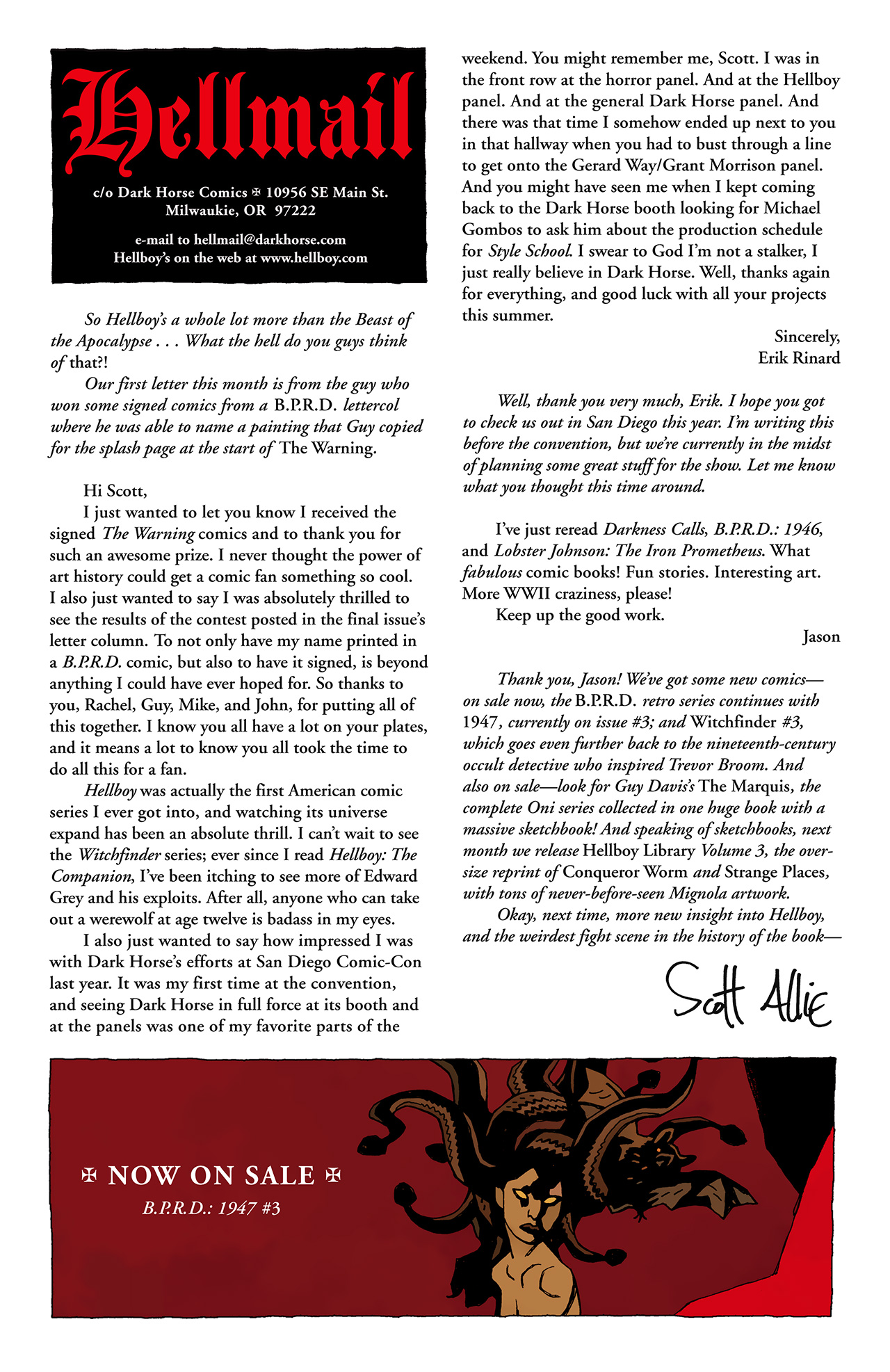 Hellboy: The Wild Hunt chapter 6 page 28