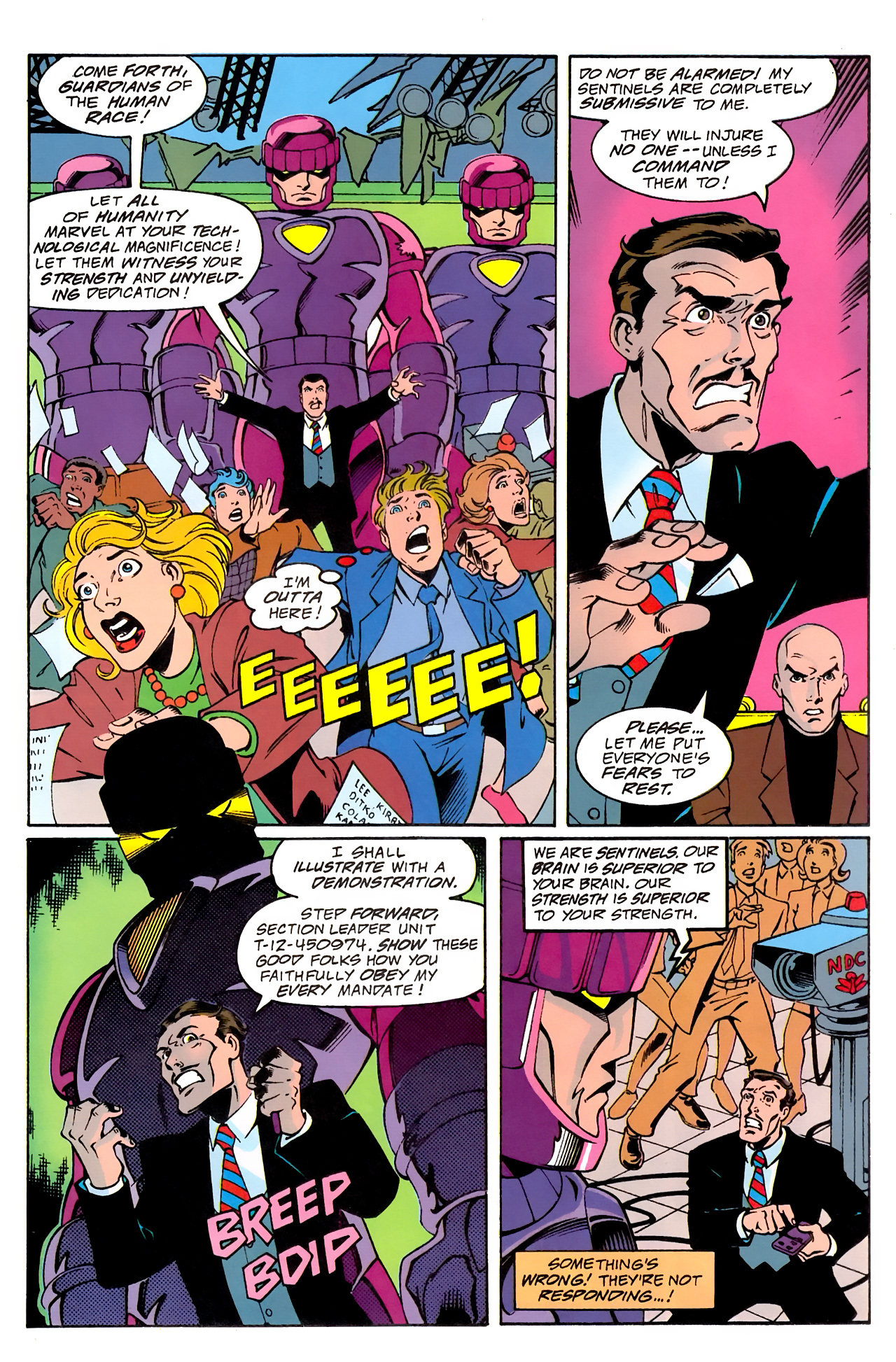 Read online Professor Xavier and the X-Men comic -  Issue #16 - 9