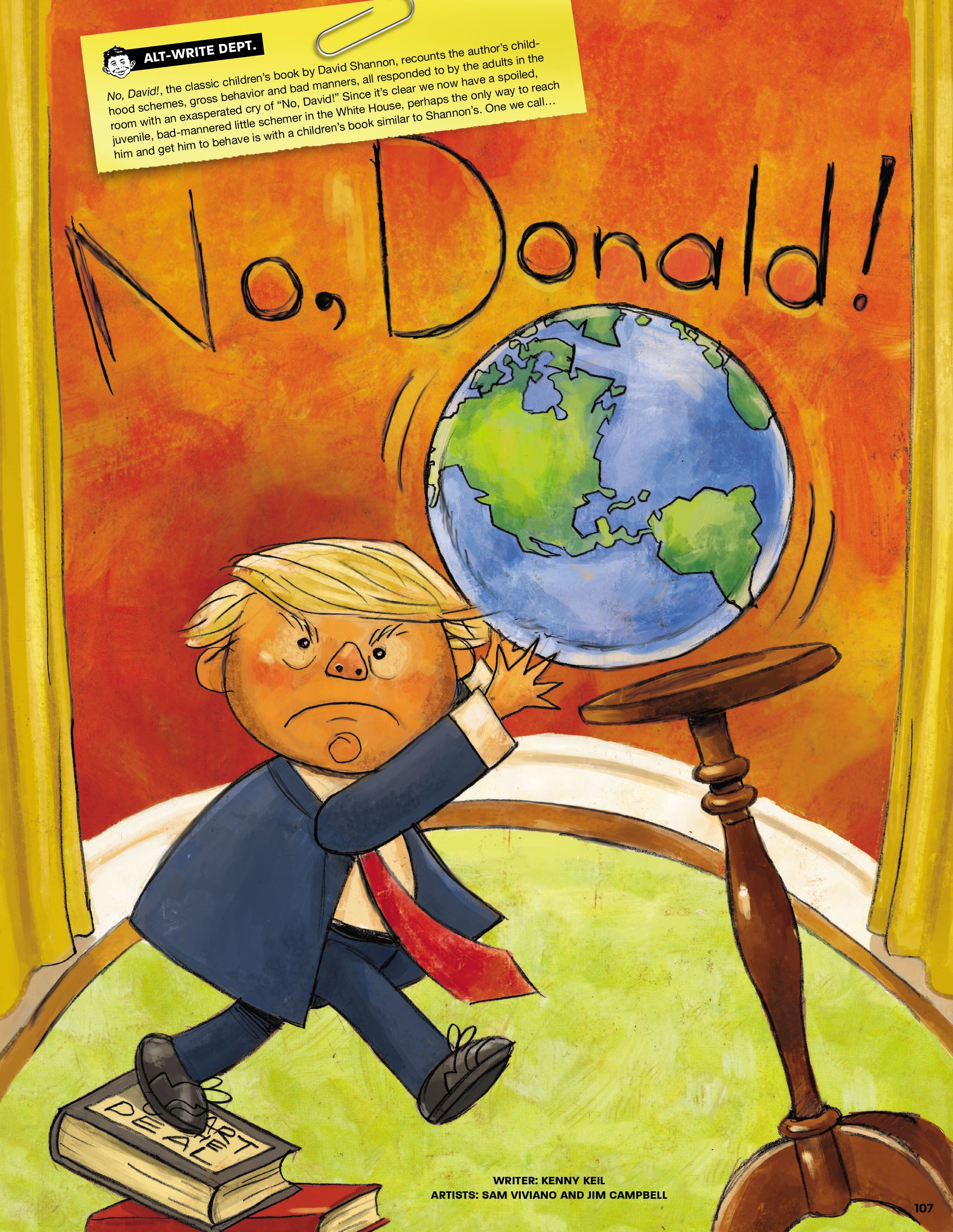 Read online MAD About Trump: A Brilliant Look at Our Brainless President comic -  Issue # TPB - 110