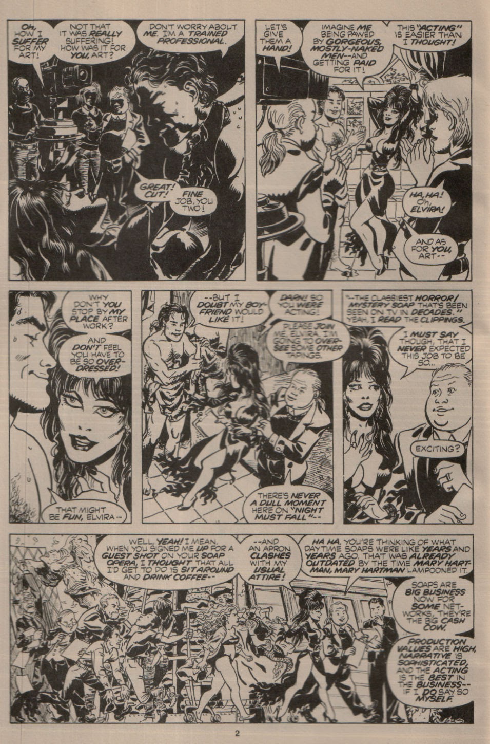 Read online Elvira, Mistress of the Dark comic -  Issue #11 - 3