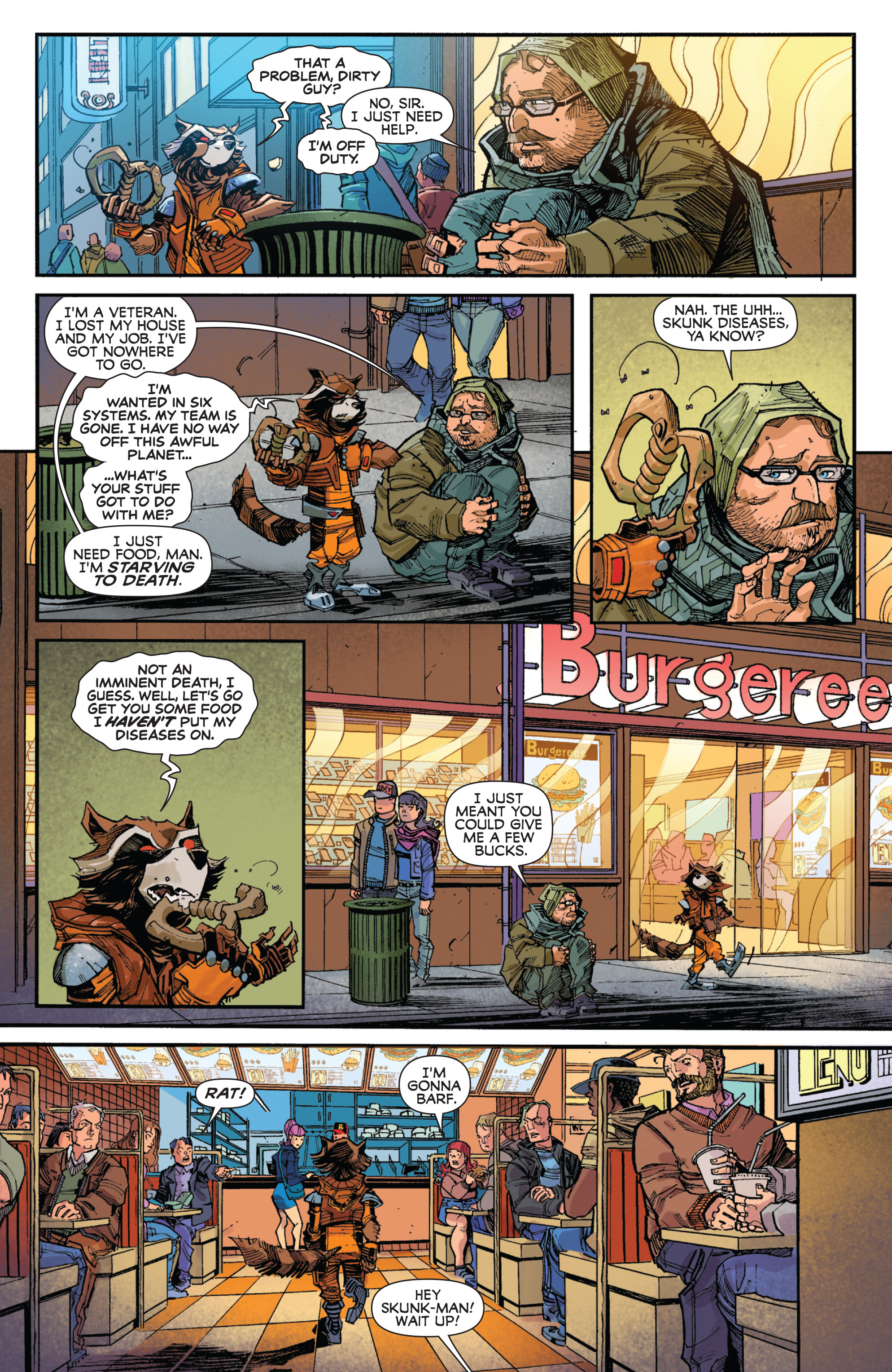 Read online Rocket Raccoon (2016) comic -  Issue #1 - 6