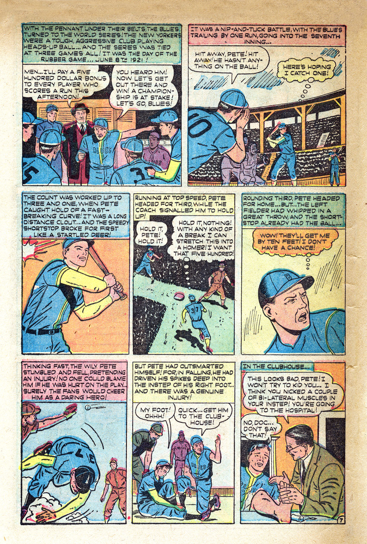 Read online Sports Action comic -  Issue #1 - 46