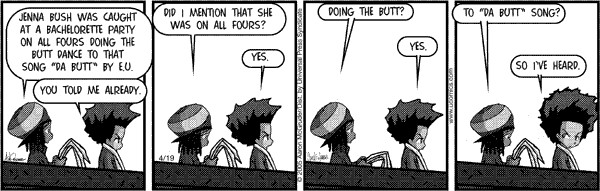 Read online The Boondocks Collection comic -  Issue # Year 2005 - 109