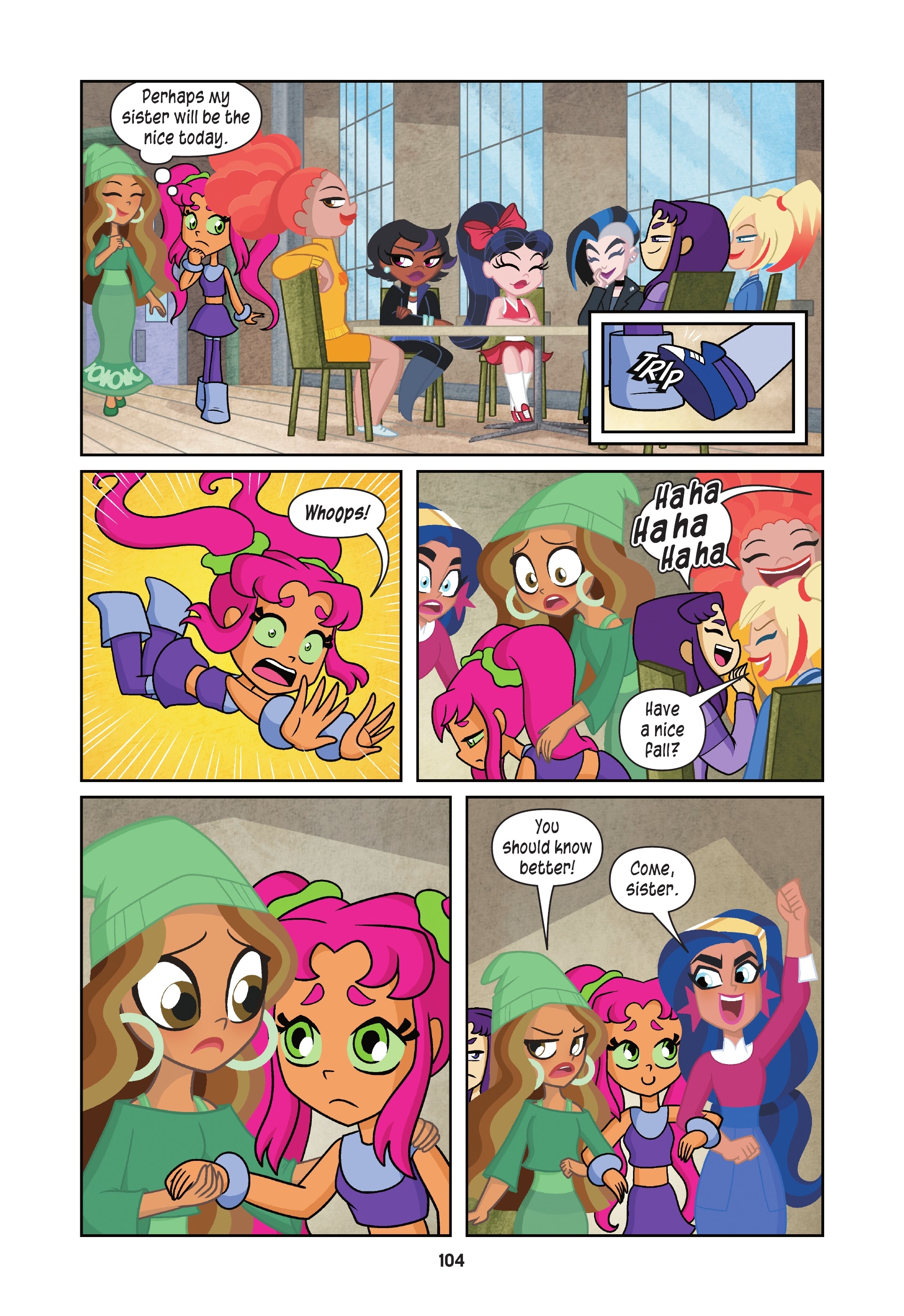 Read online Teen Titans Go!/DC Super Hero Girls: Exchange Students comic -  Issue # TPB (Part 2) - 2