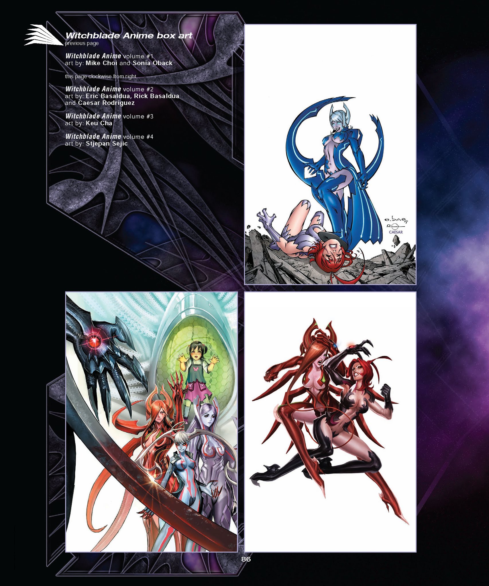 Read online Witchblade: Art of Witchblade comic -  Issue # TPB - 81