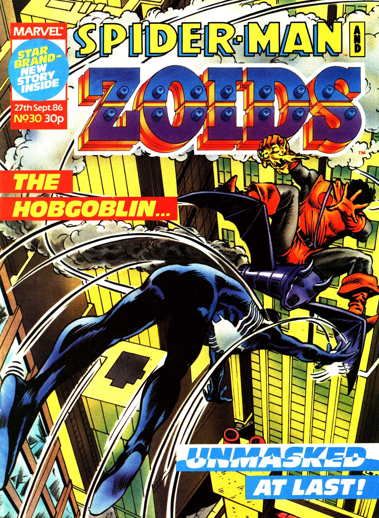 Read online Spider-Man and Zoids comic -  Issue #30 - 1