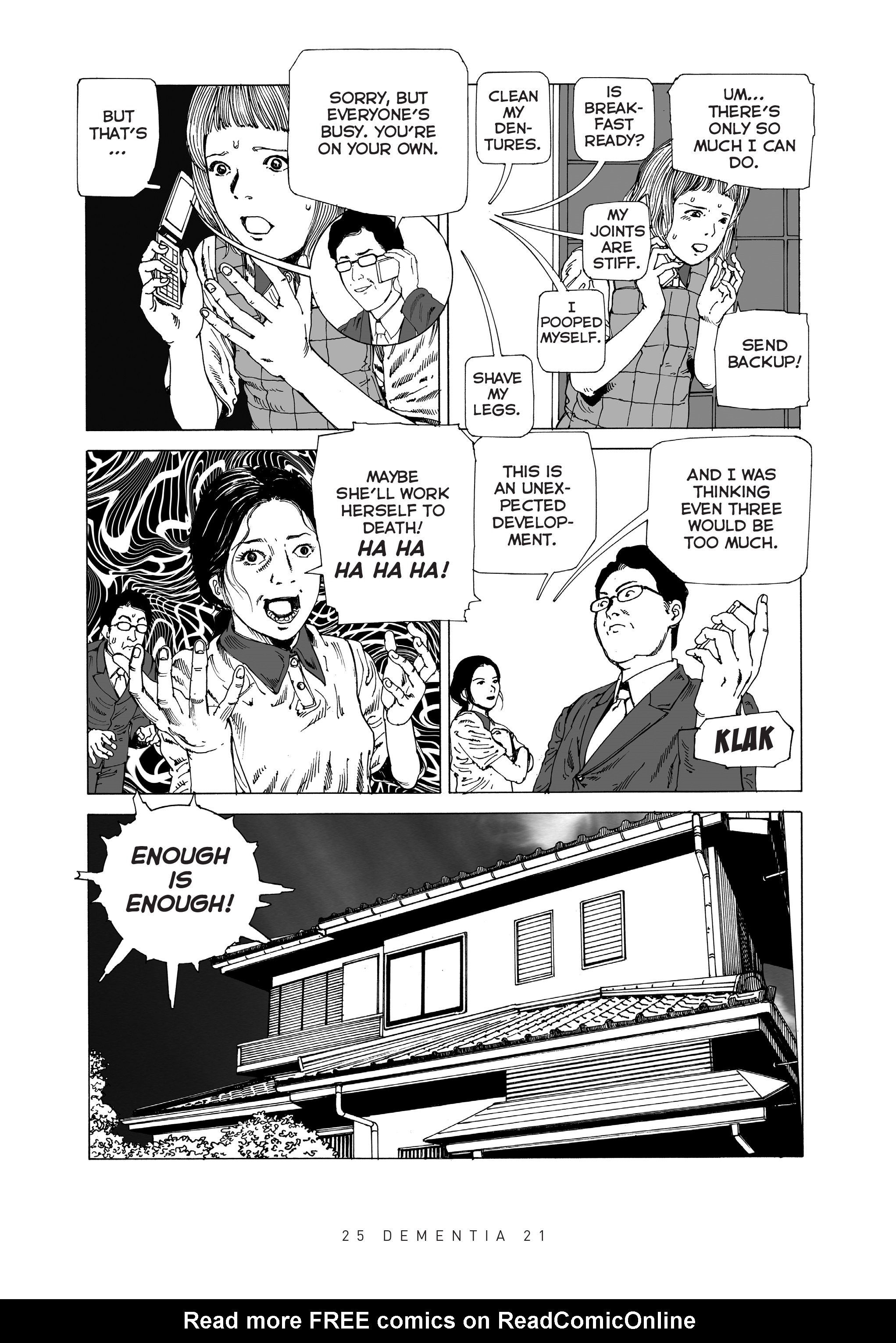 Read online Dementia 21 comic -  Issue # TPB 1 (Part 1) - 29