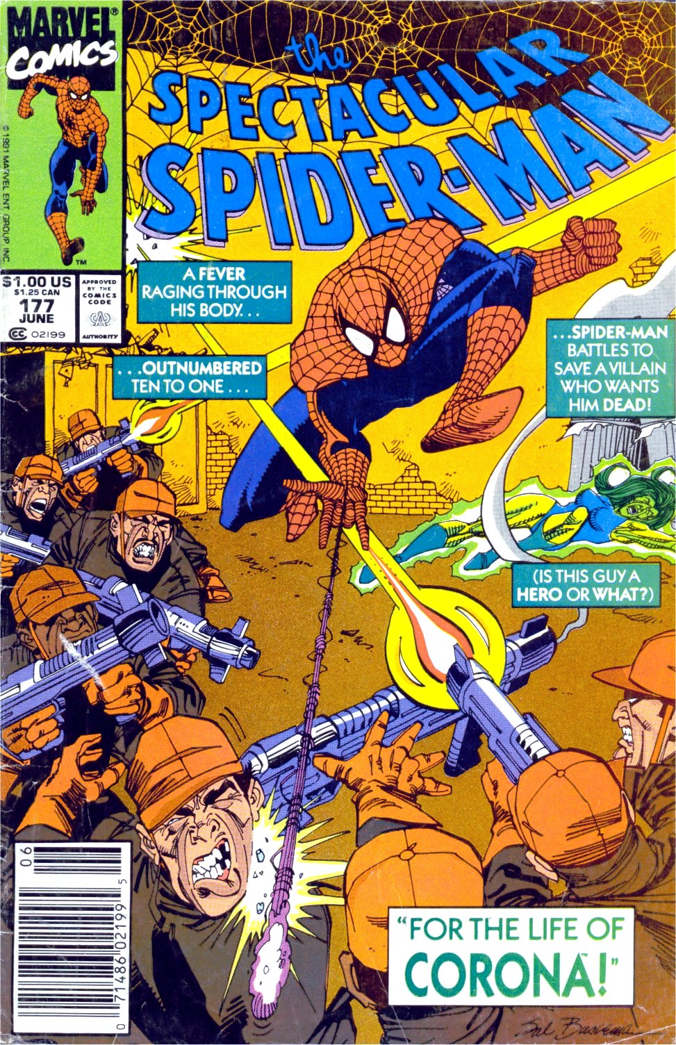 Read online The Spectacular Spider-Man (1976) comic -  Issue #177 - 2