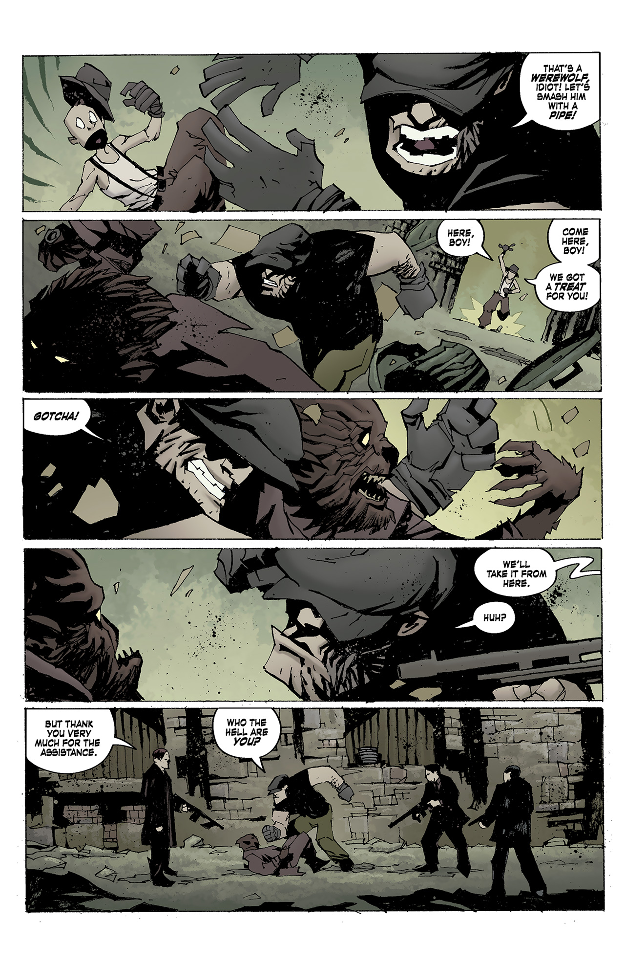 Read online Criminal Macabre/The Goon: When Freaks Collide comic -  Issue # Full - 10