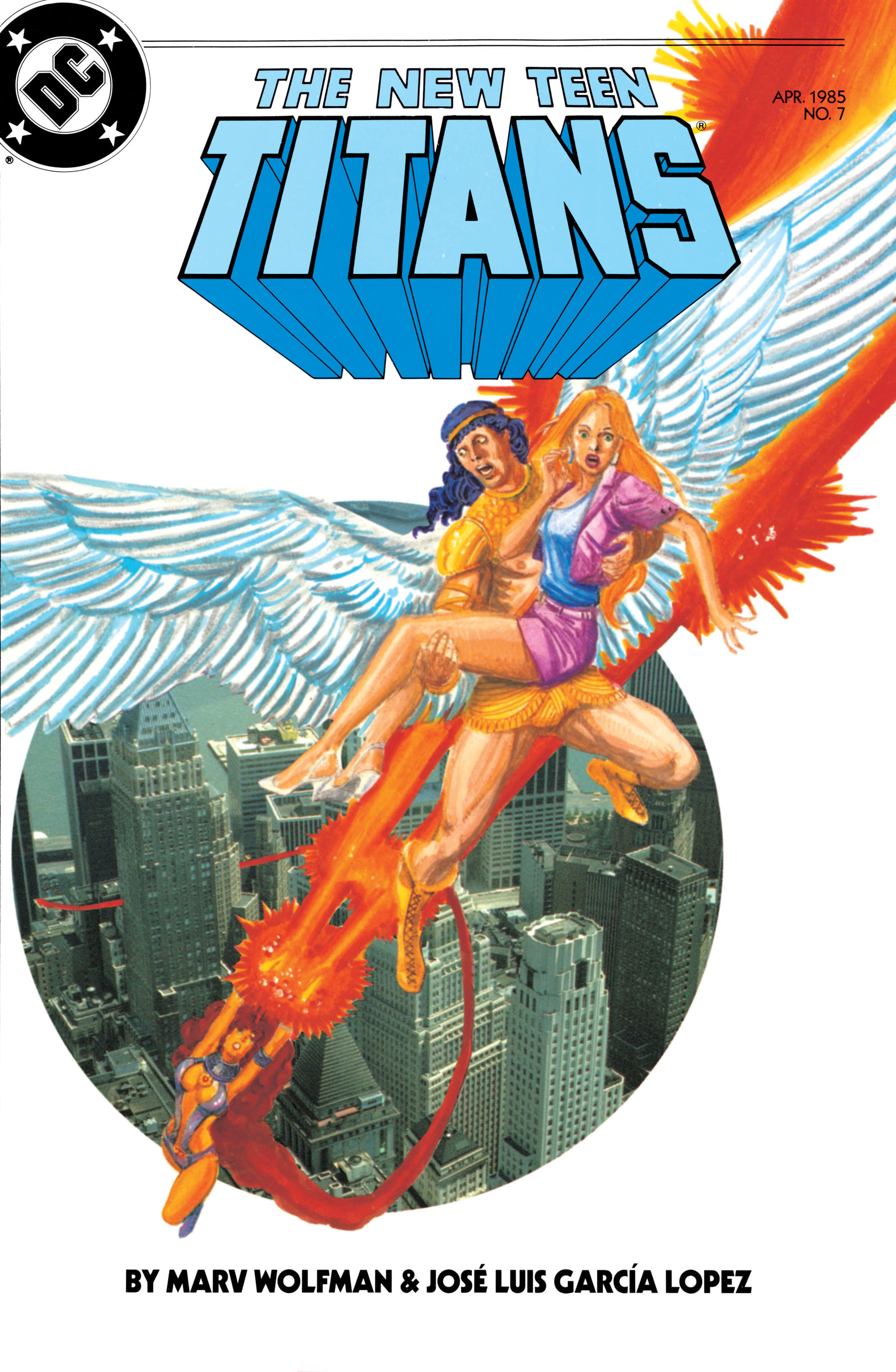 Read online The New Teen Titans (1984) comic -  Issue #7 - 1