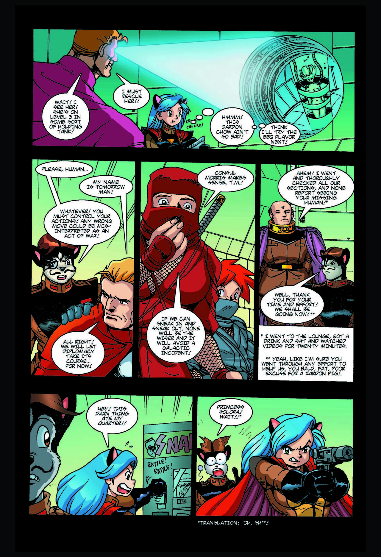 Read online Ninja High School Version 2 comic -  Issue #11 - 9