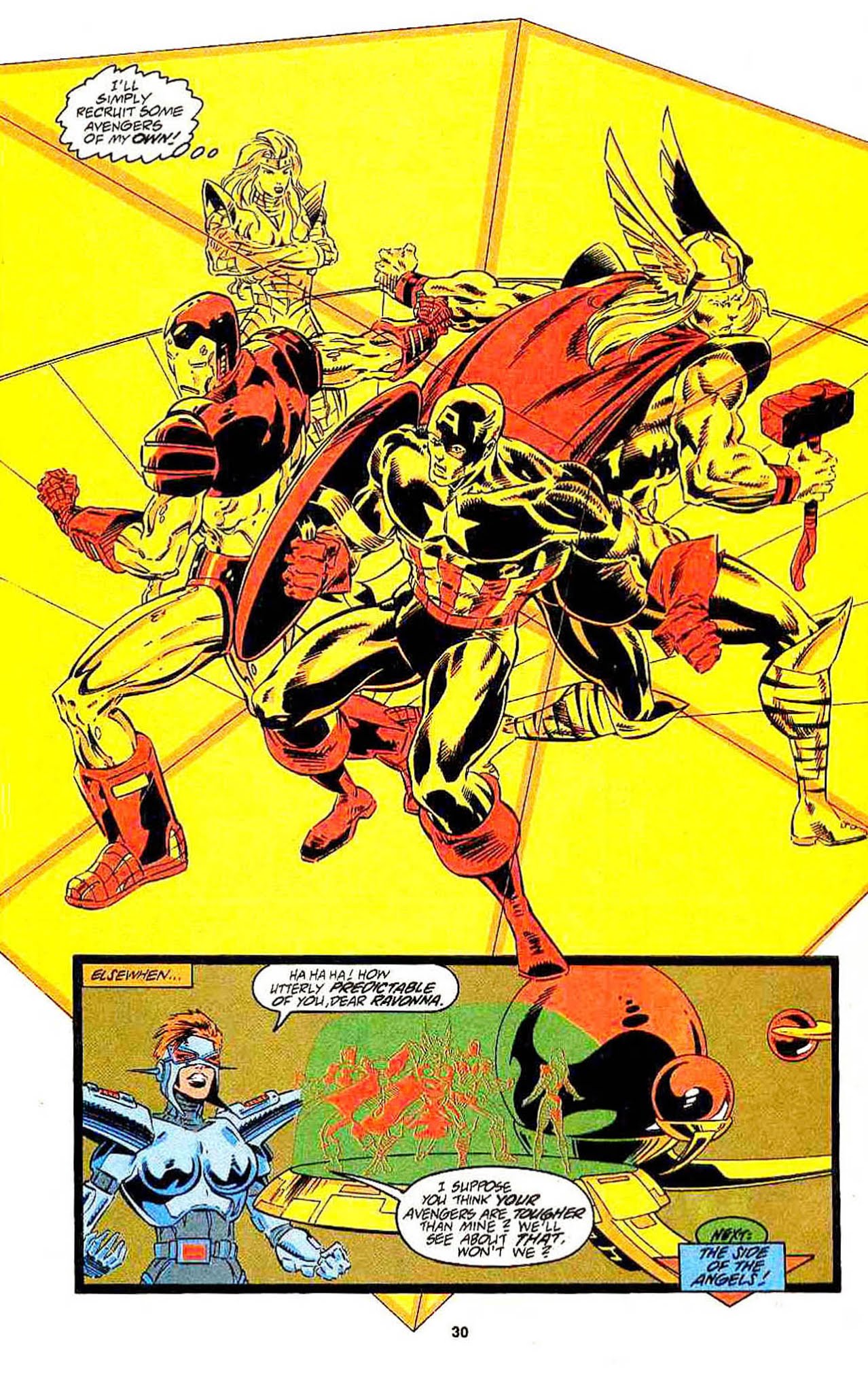 Read online Avengers: The Terminatrix Objective comic -  Issue #1 - 21