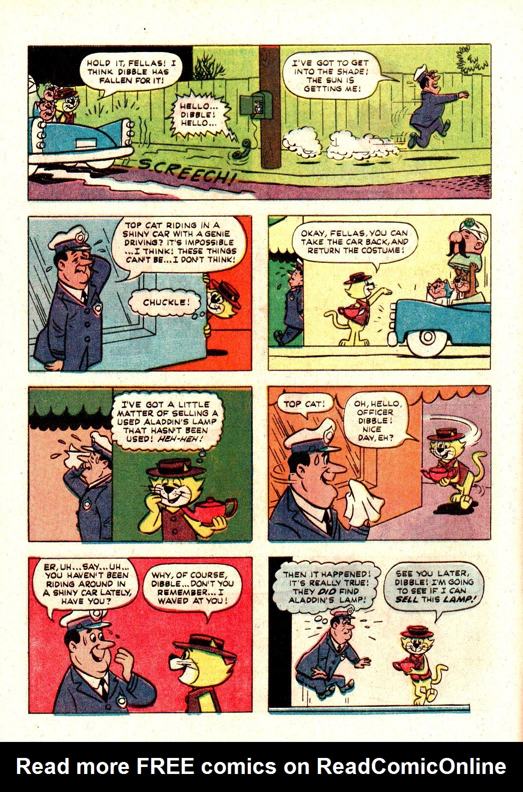 Read online Top Cat (1962) comic -  Issue #6 - 8