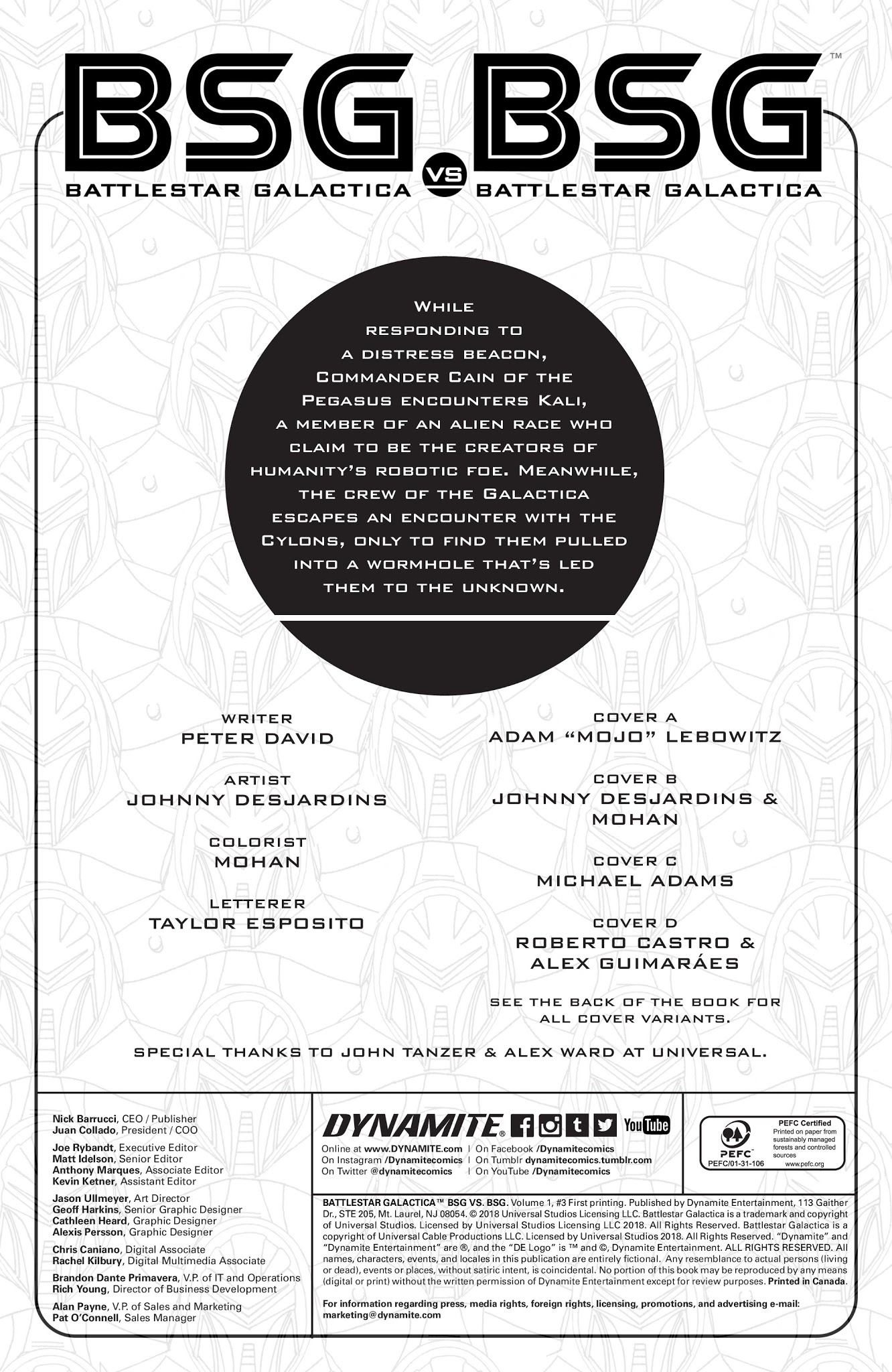 Read online Battlestar Galactica BSG vs. BSG comic -  Issue #3 - 5