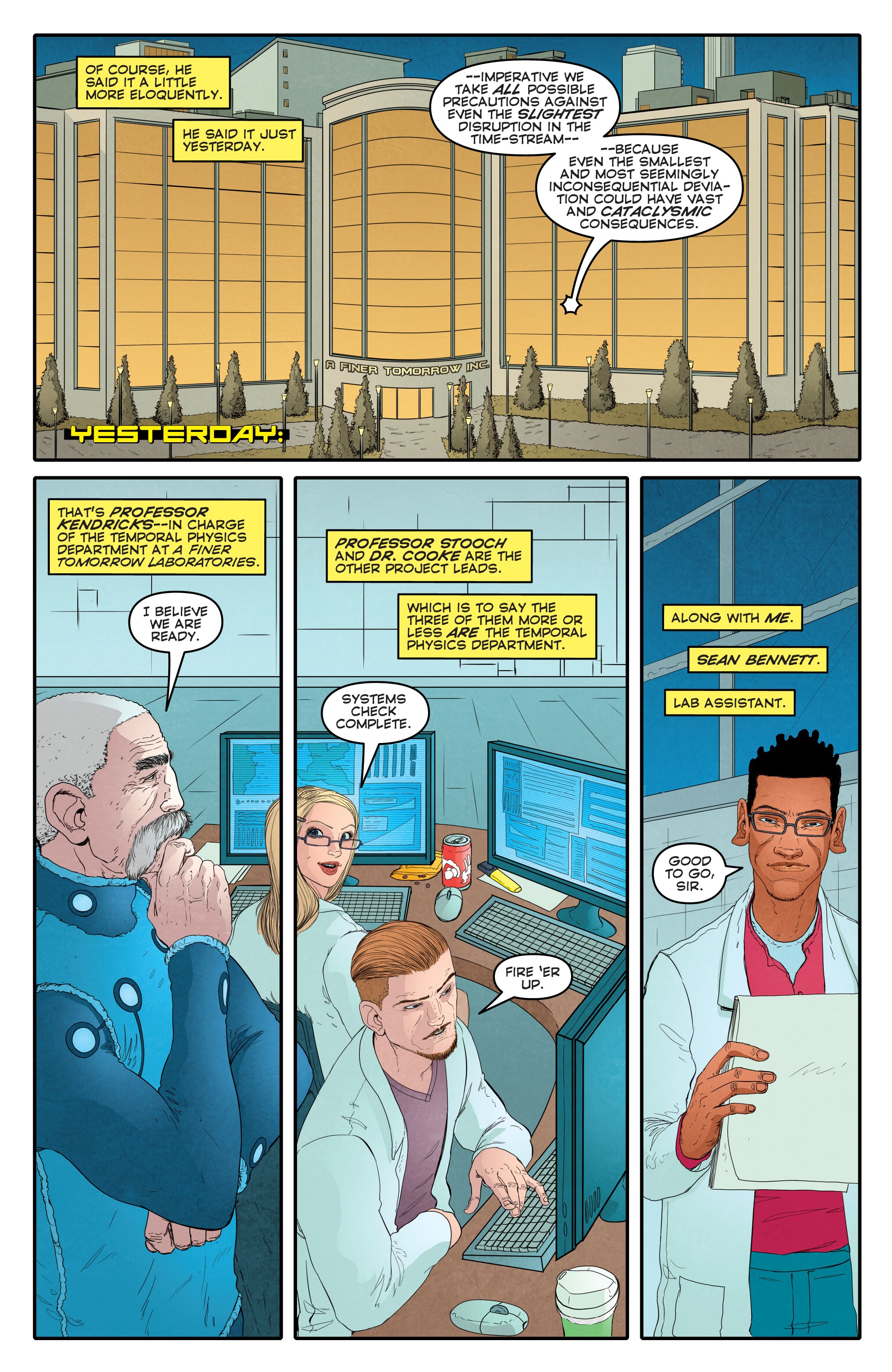 Read online The Man Who Effed Up Time comic -  Issue #1 - 7