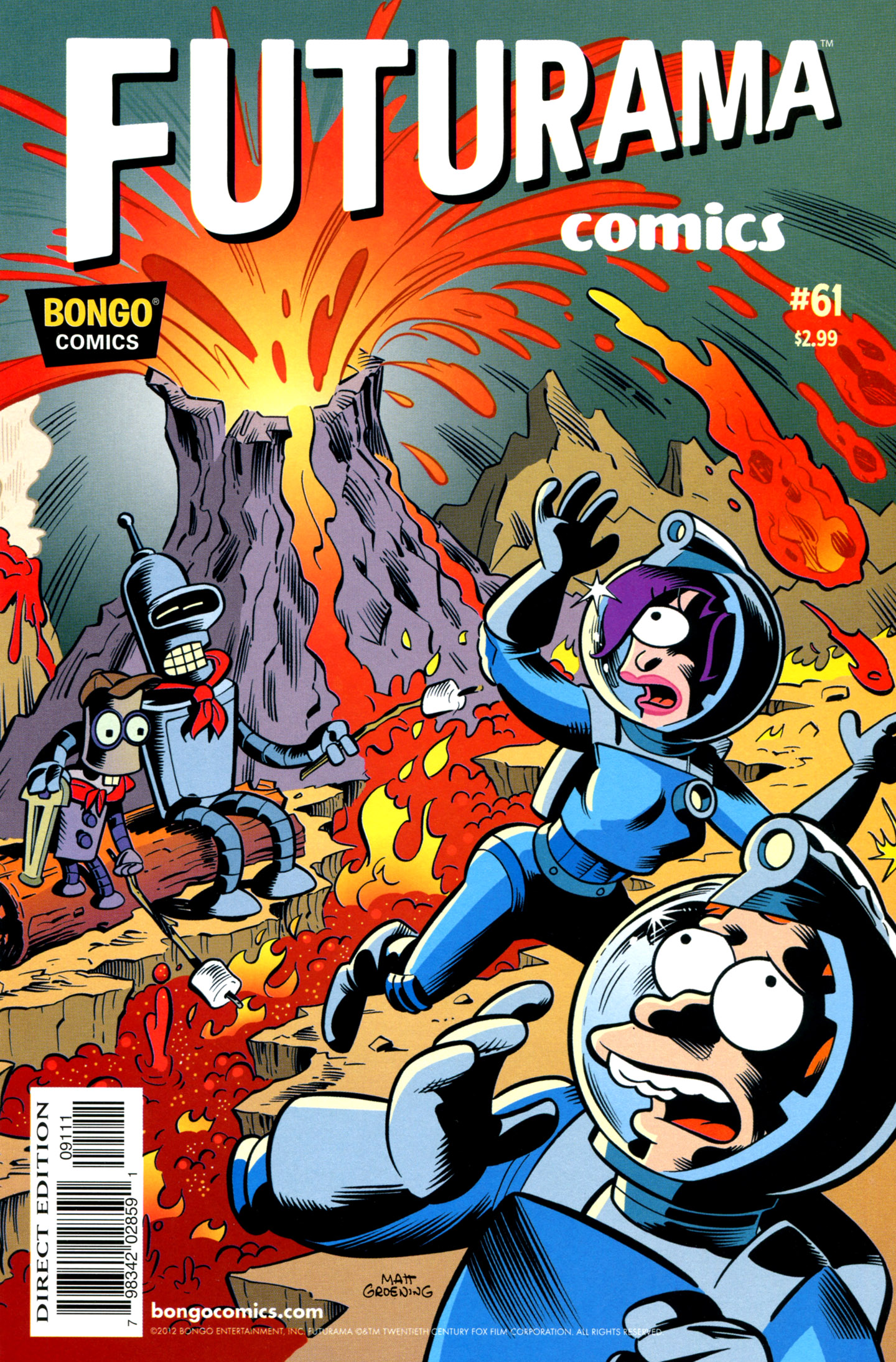 Read online Futurama Comics comic -  Issue #61 - 1