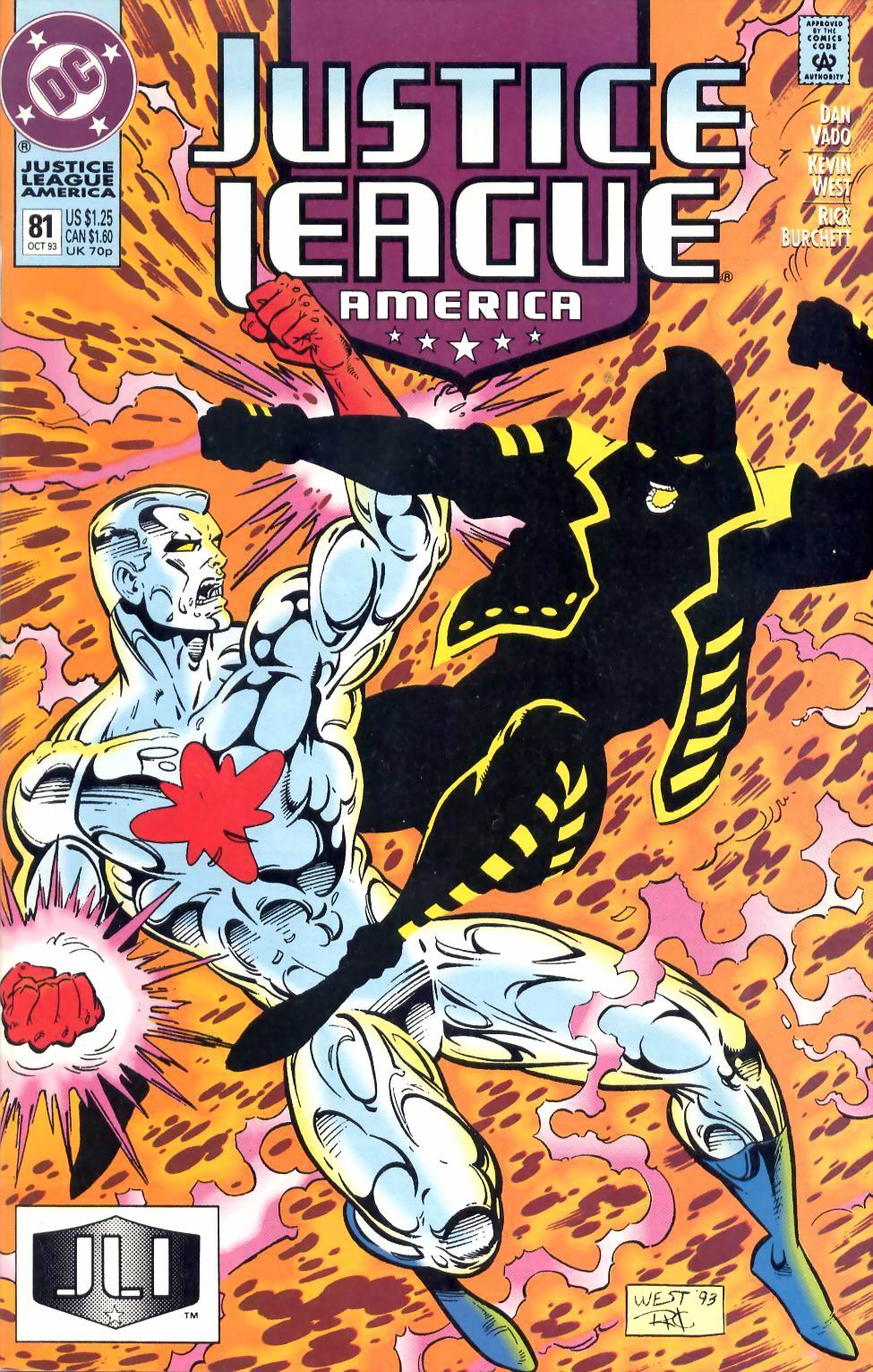 Read online Justice League America comic -  Issue #81 - 1
