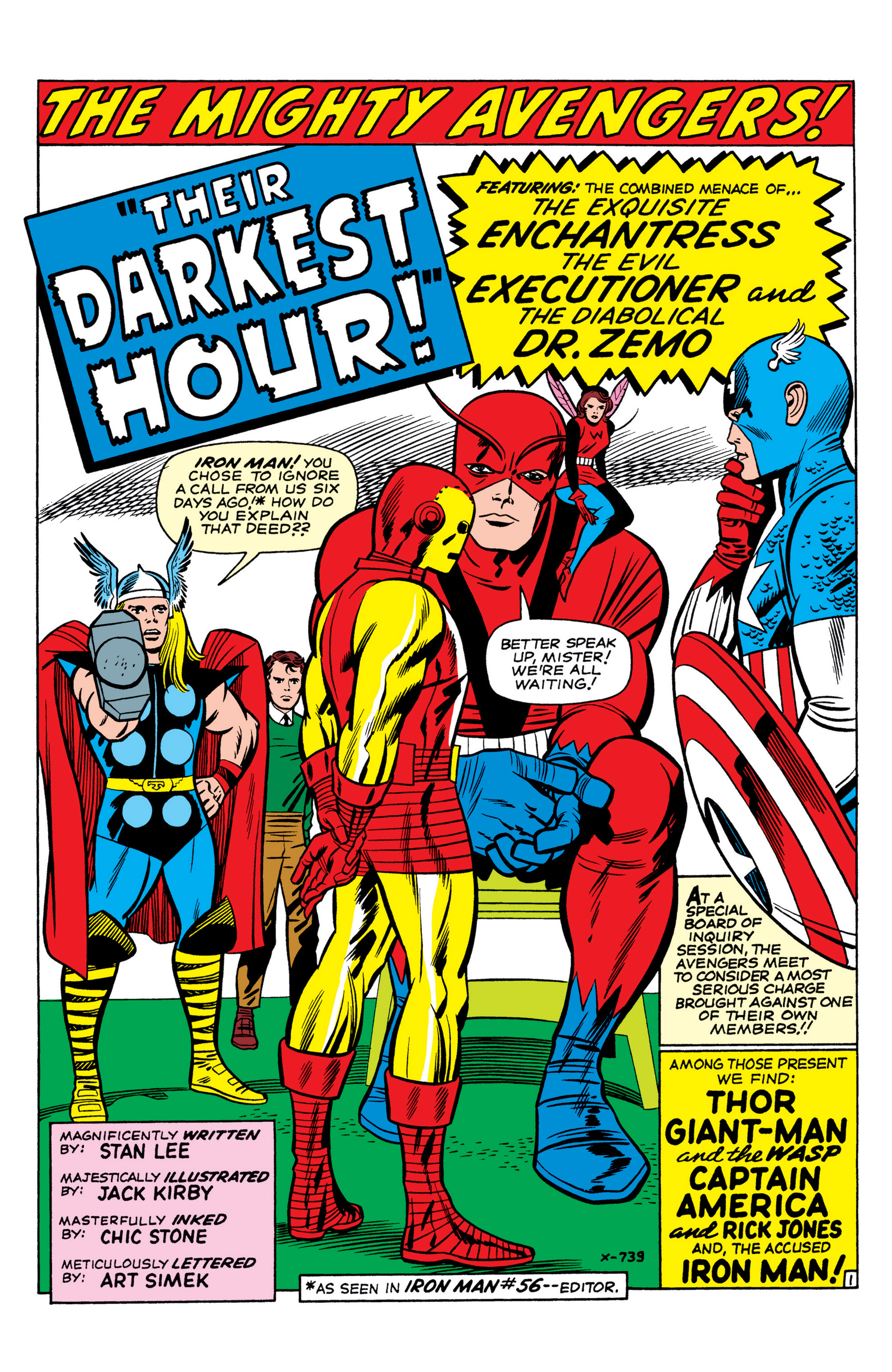 Read online Marvel Masterworks: The Avengers comic -  Issue # TPB 1 (Part 2) - 51