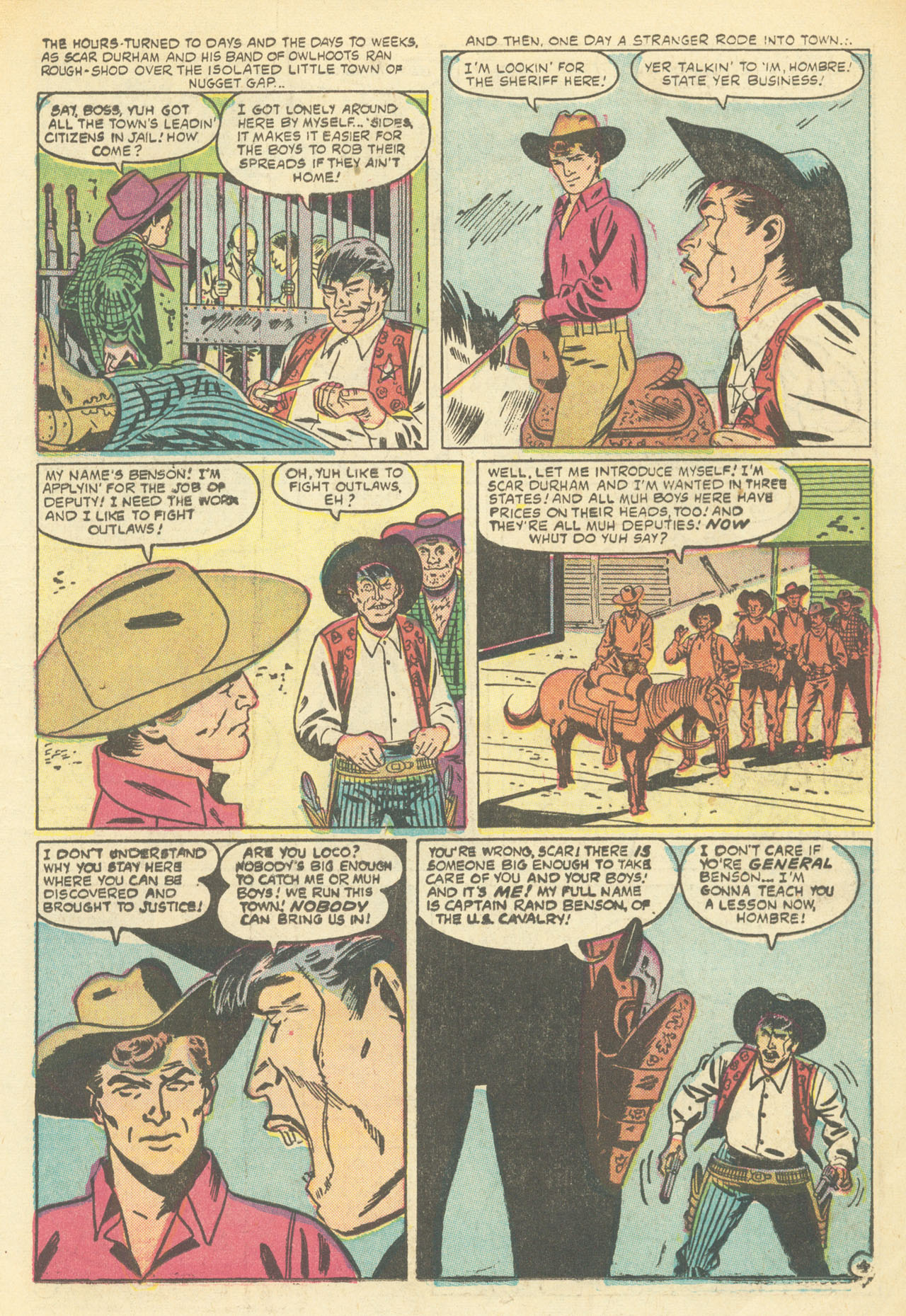 Read online Western Outlaws (1954) comic -  Issue #12 - 11