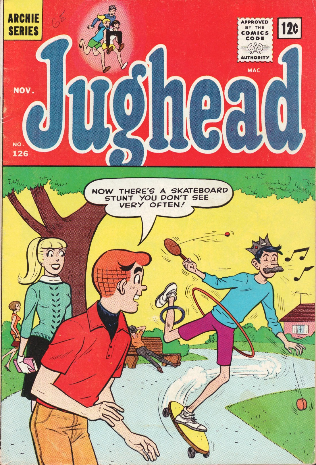 Read online Archie's Pal Jughead comic -  Issue #126 - 1