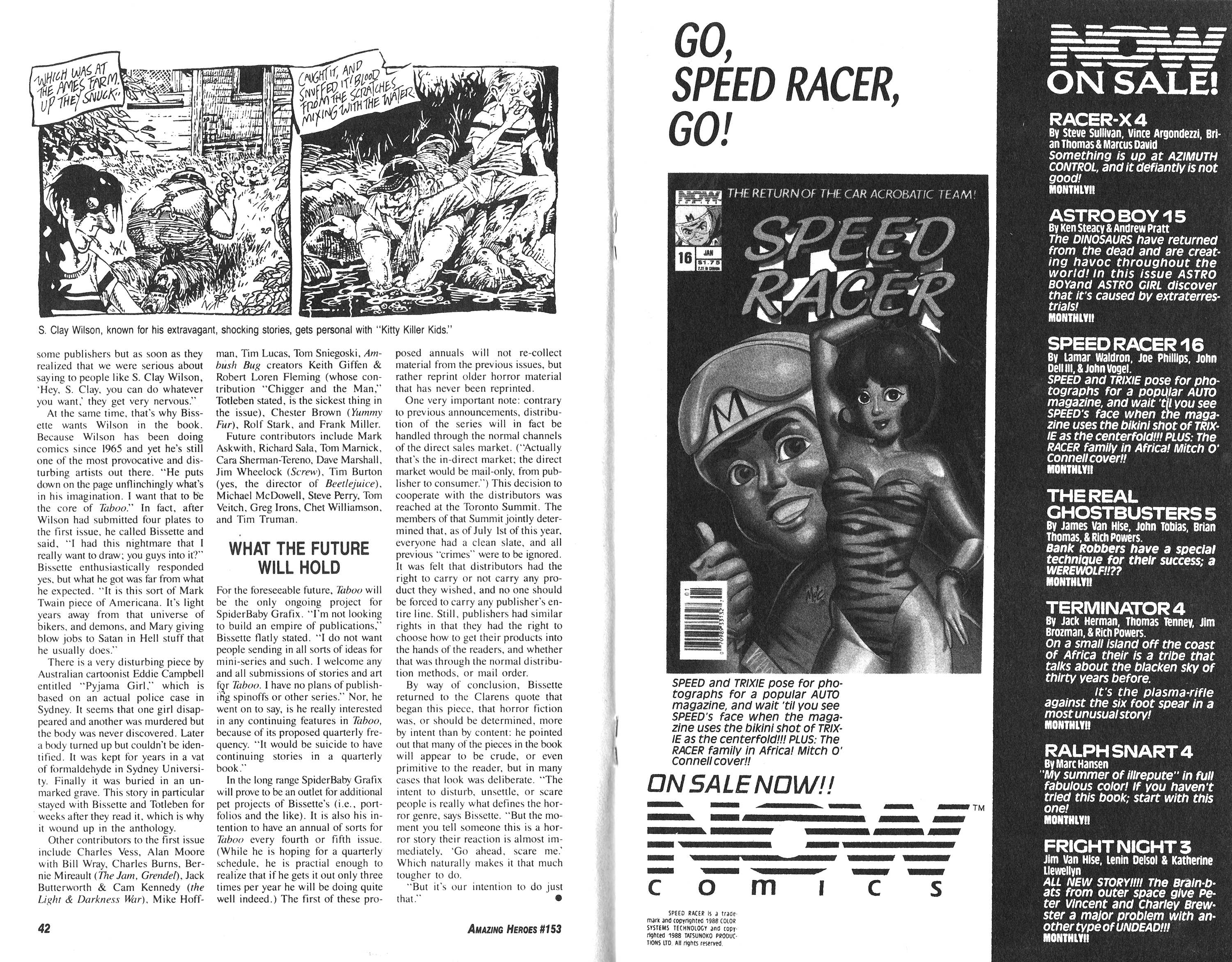 Read online Amazing Heroes comic -  Issue #153 - 22