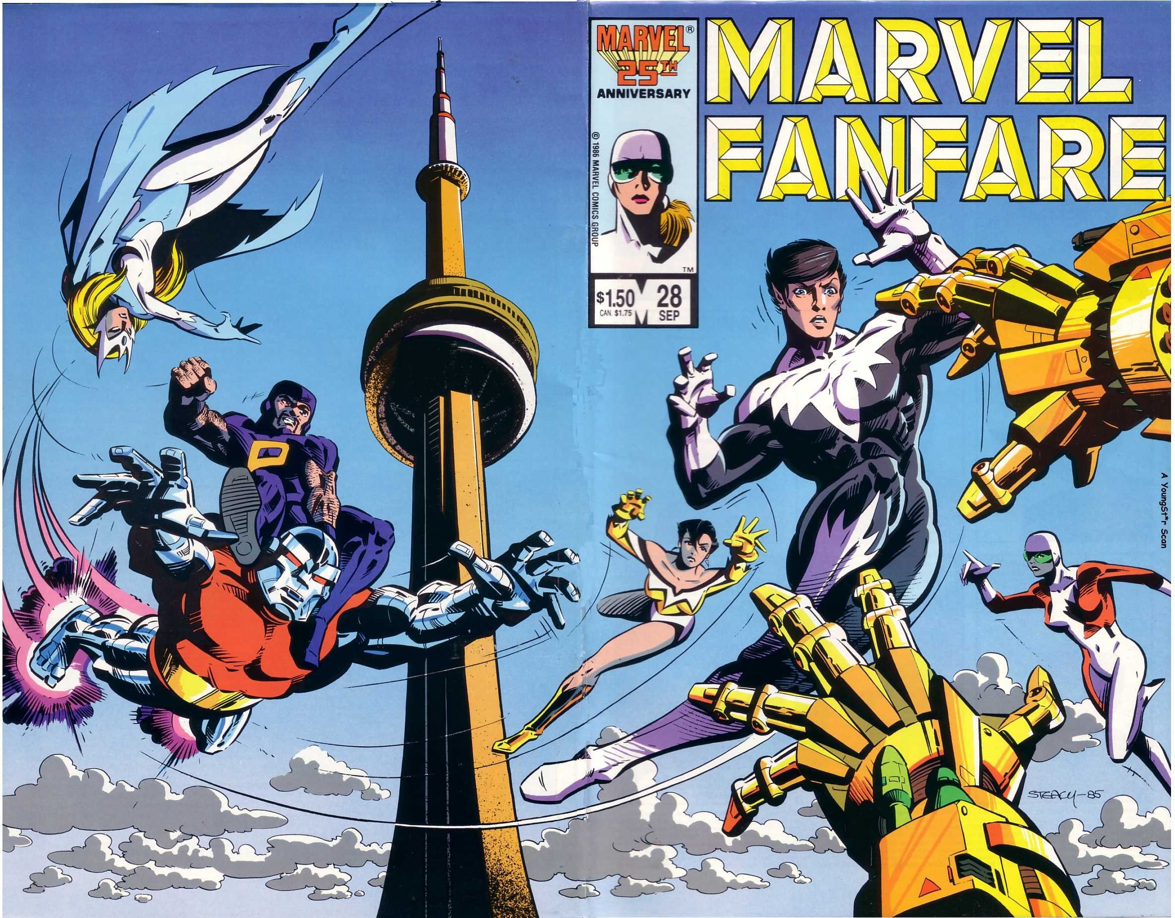 Read online Marvel Fanfare (1982) comic -  Issue #28 - 1