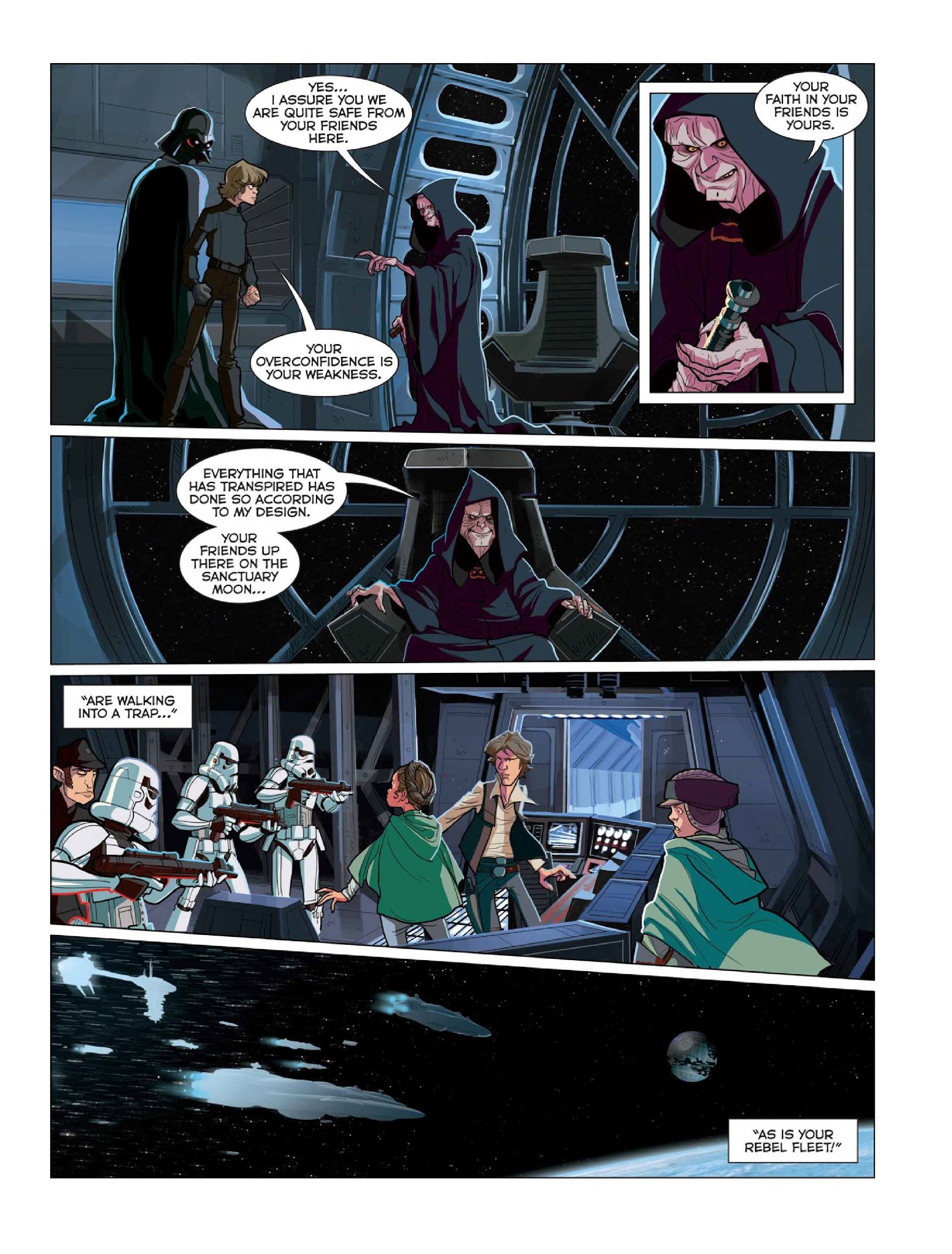 Read online Star Wars: The Original Trilogy comic -  Issue # TPB - 185