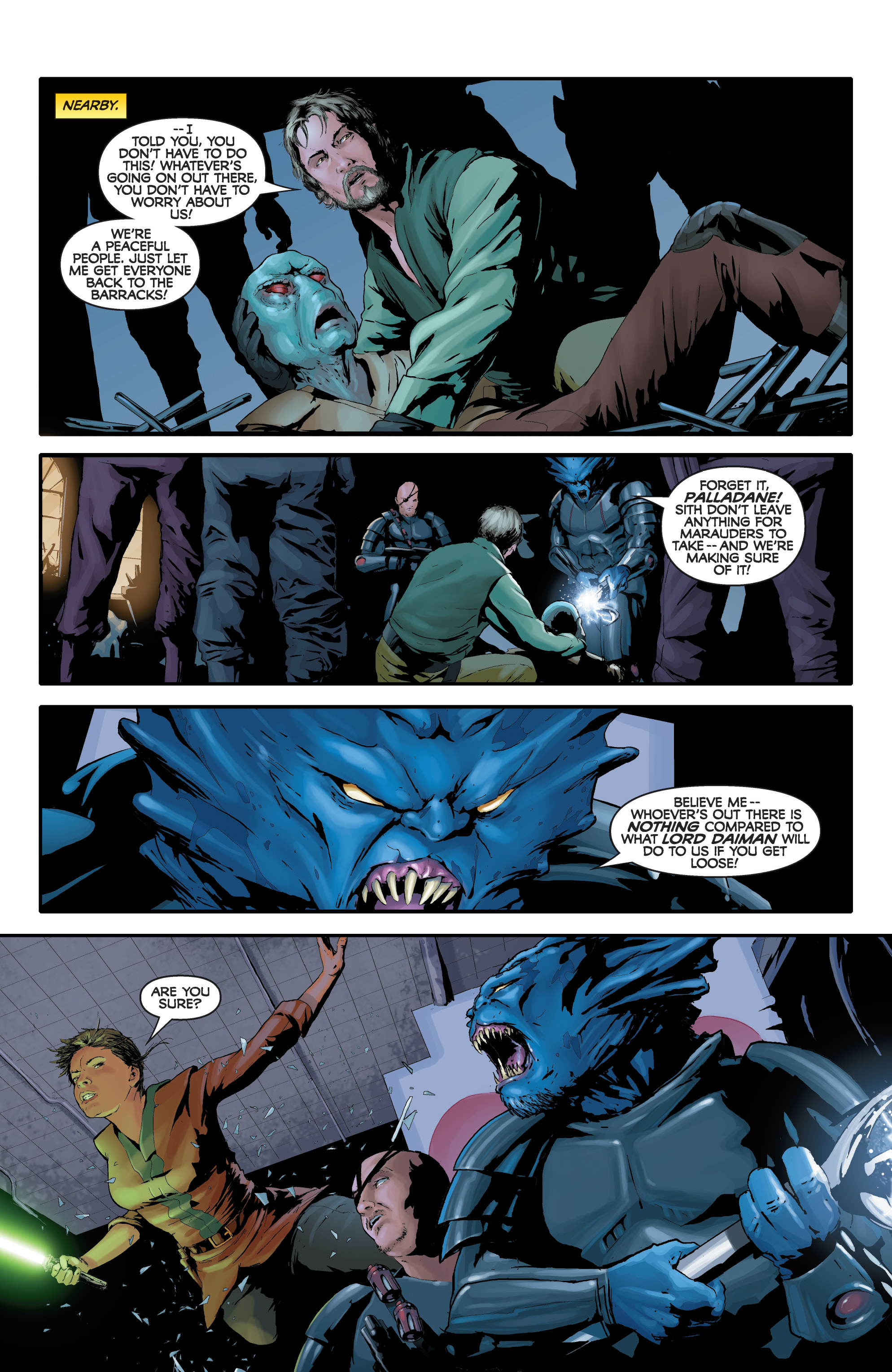 Read online Star Wars Legends: The Old Republic - Epic Collection comic -  Issue # TPB 5 (Part 1) - 12