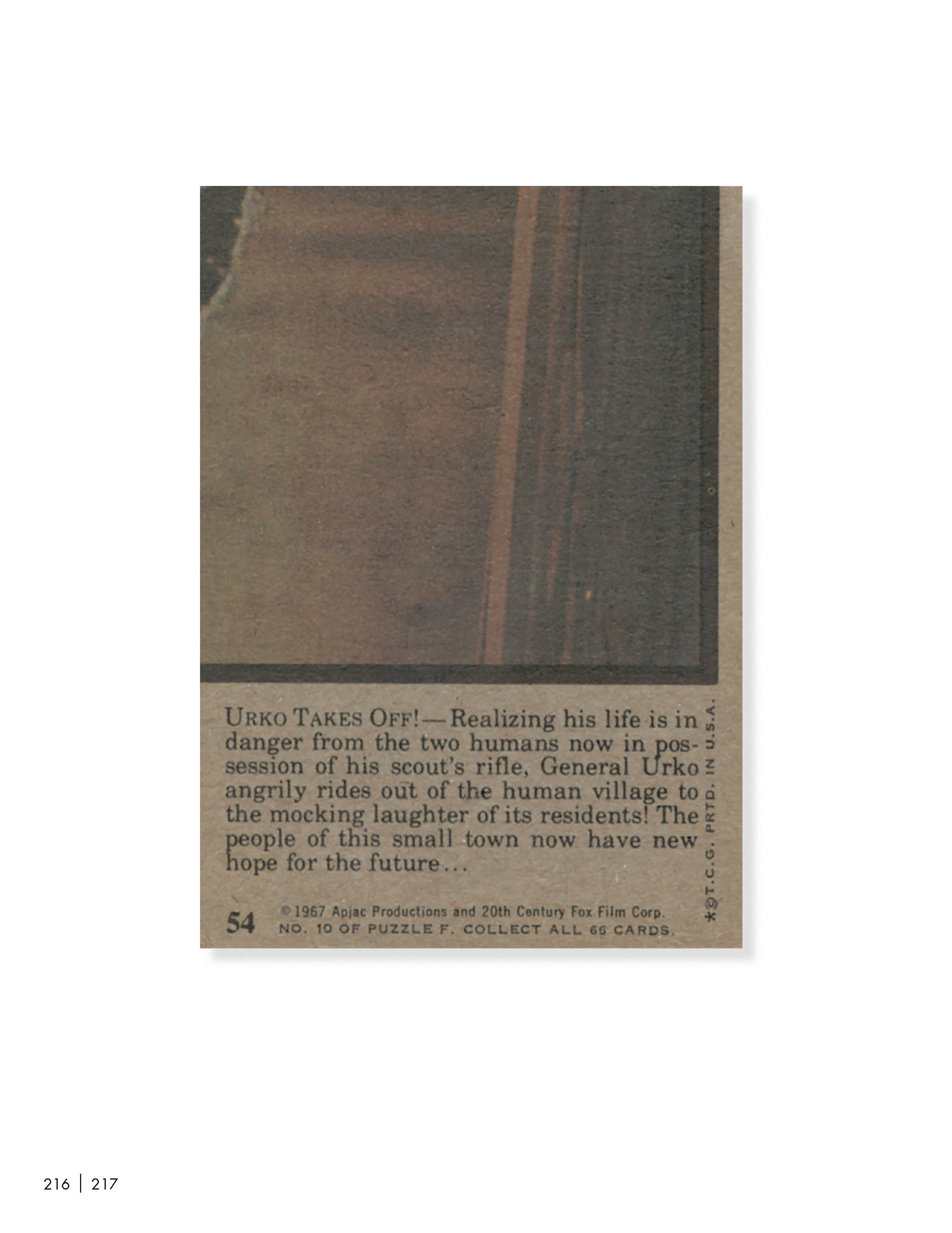 Read online Planet of the Apes: The Original Topps Trading Card Series comic -  Issue # TPB (Part 3) - 21