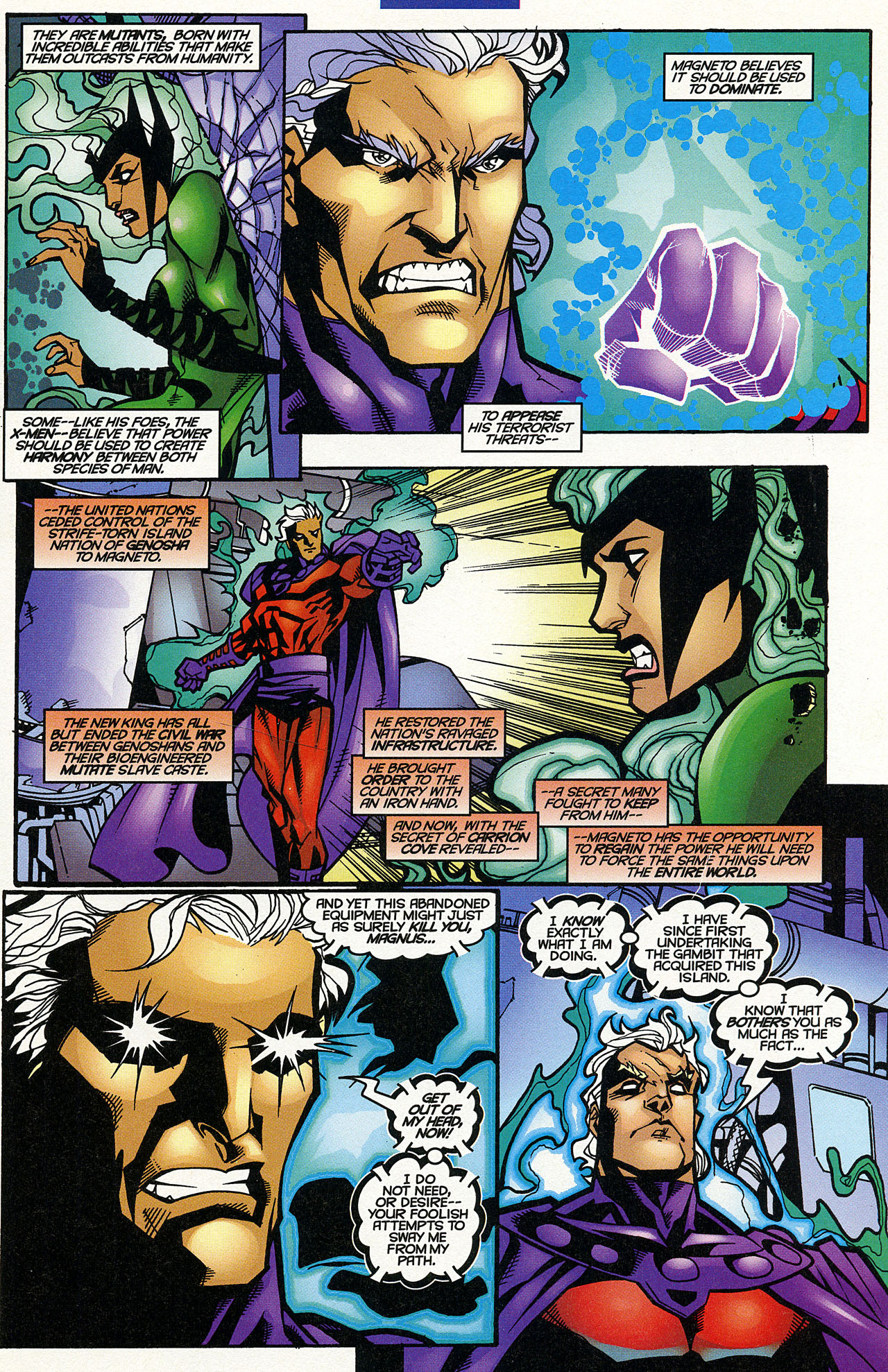 Read online Magneto: Dark Seduction comic -  Issue #4 - 4
