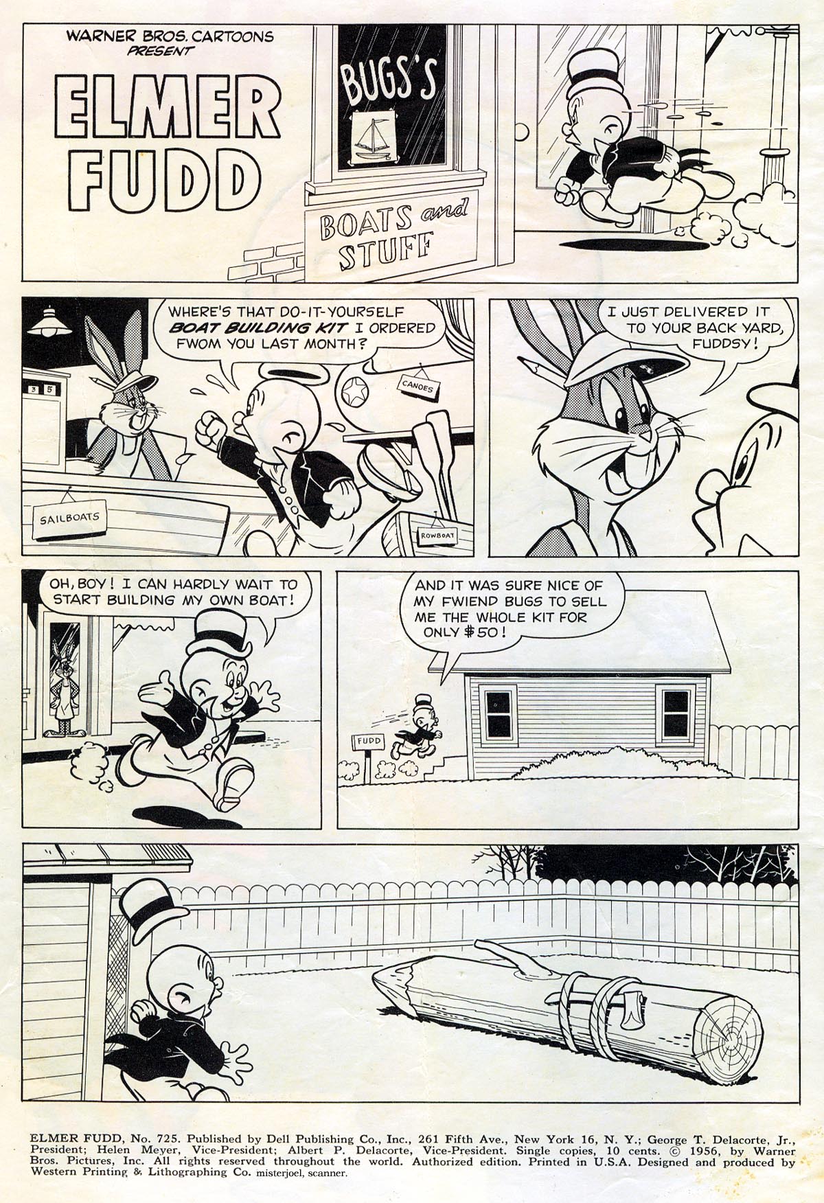 Read online Four Color Comics comic -  Issue #725 - 2