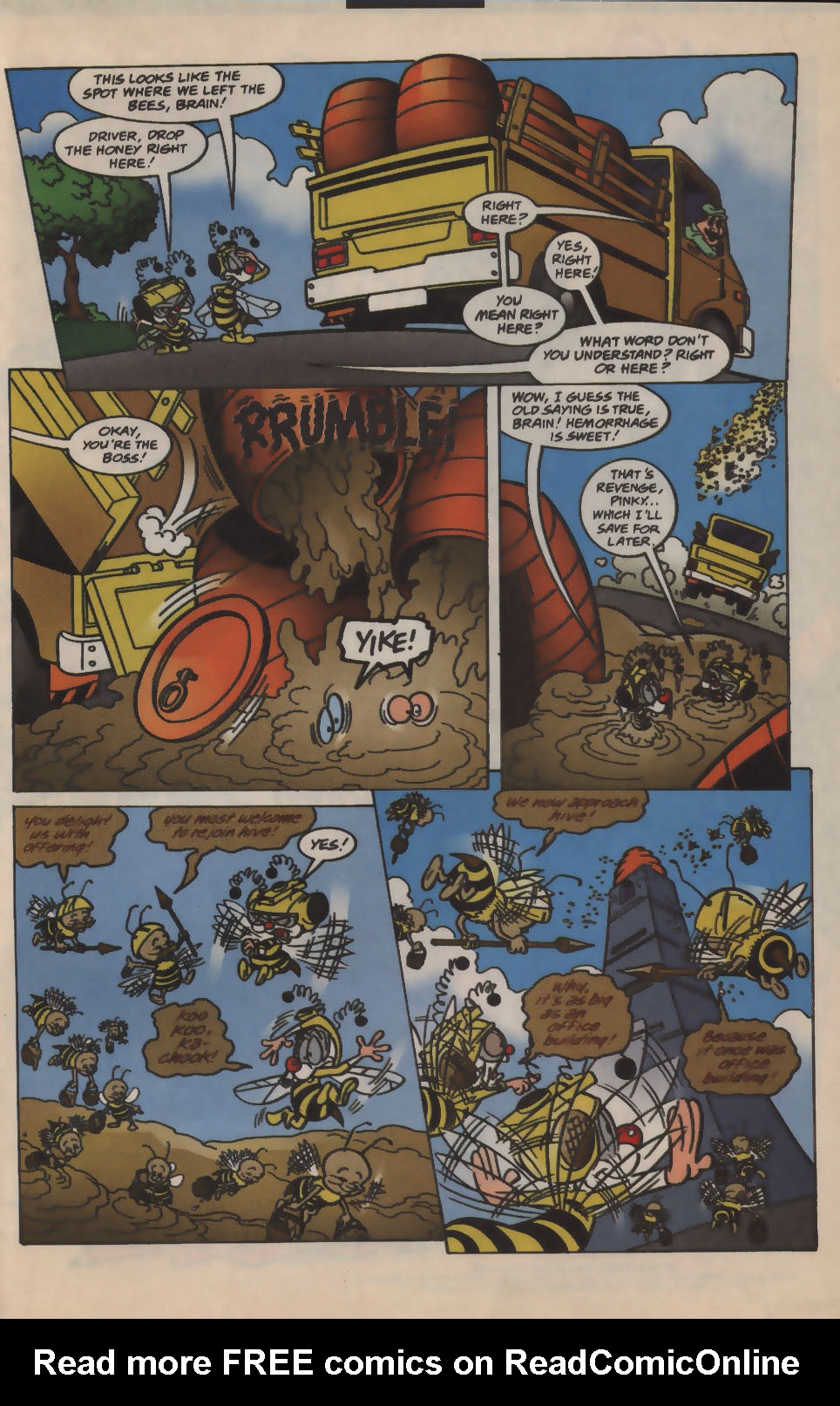Read online Pinky and The Brain comic -  Issue #14 - 21
