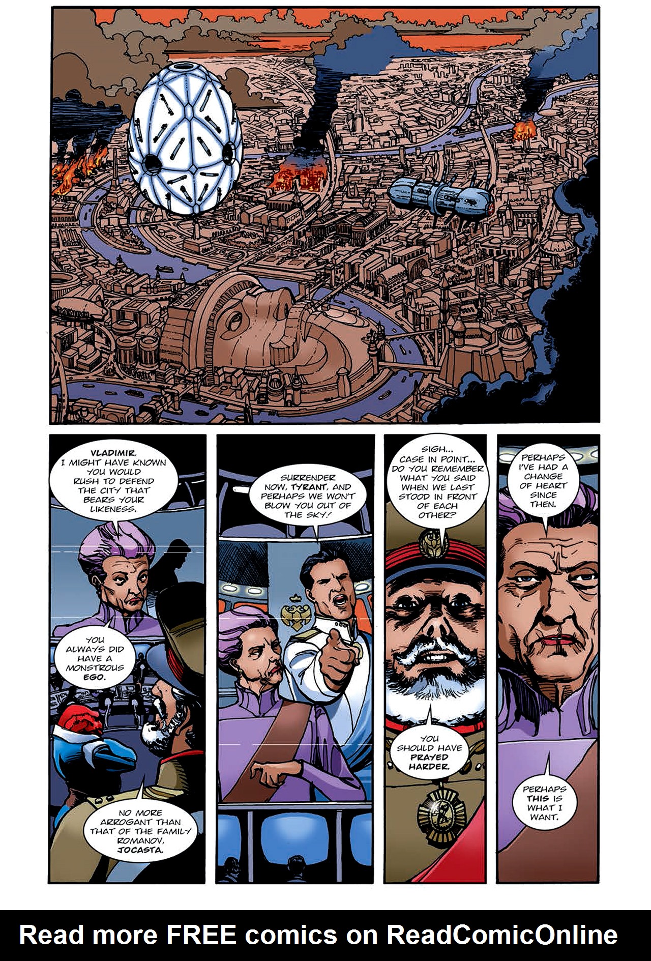 Read online Nikolai Dante comic -  Issue # TPB 4 - 134