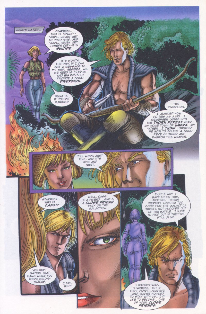 Read online Battlestar Galactica: Starbuck comic -  Issue #1 - 19
