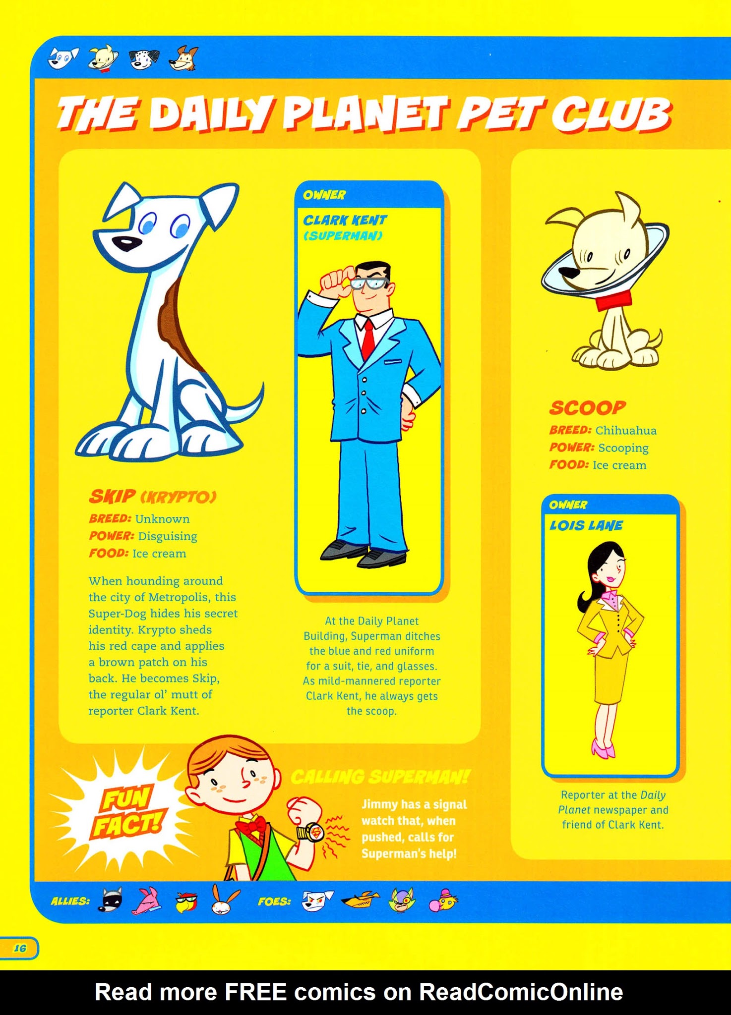 Read online DC Super-Pets Character Encyclopedia comic -  Issue # TPB - 18