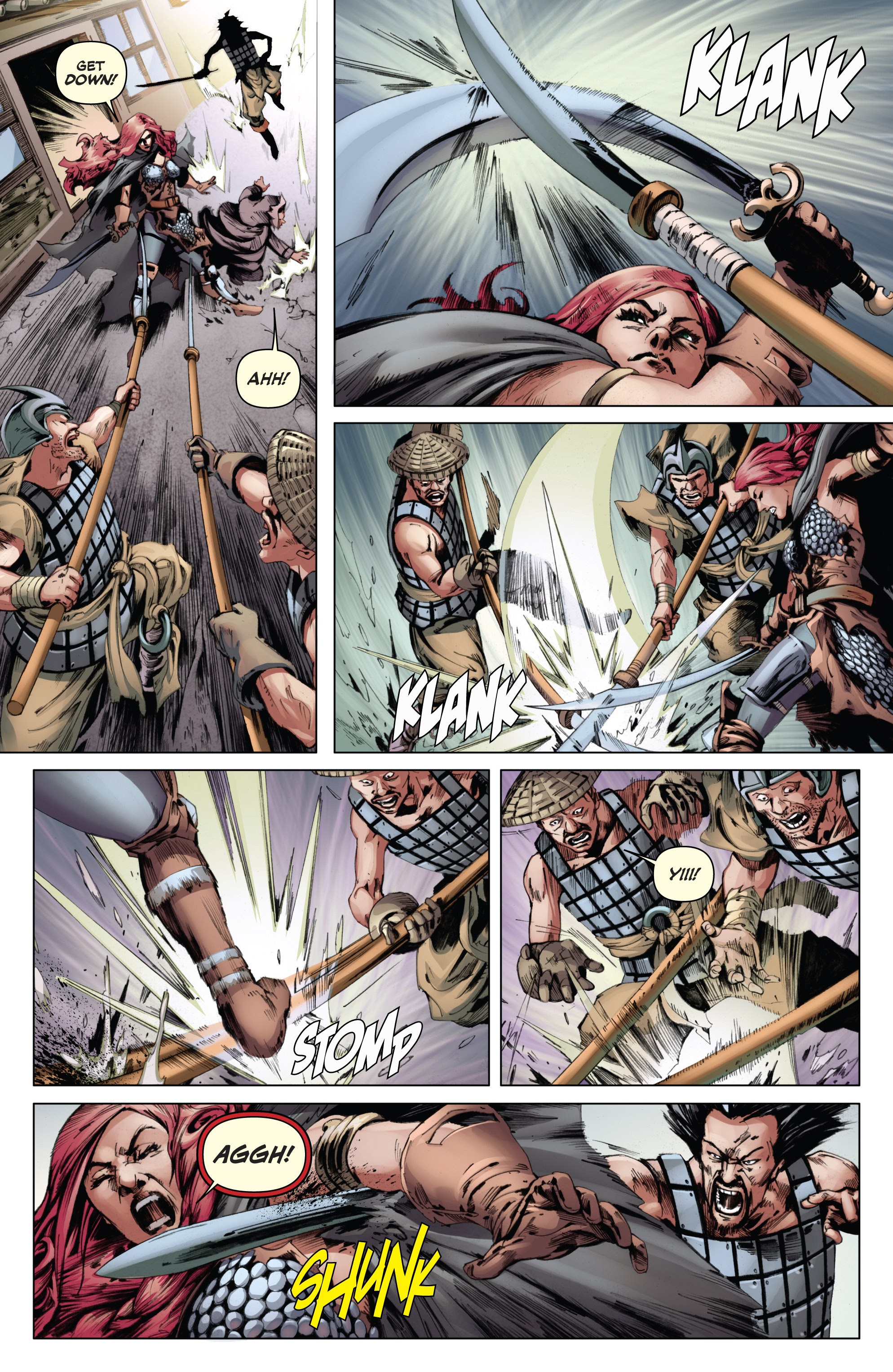 Read online Red Sonja and Cub comic -  Issue # Full - 19