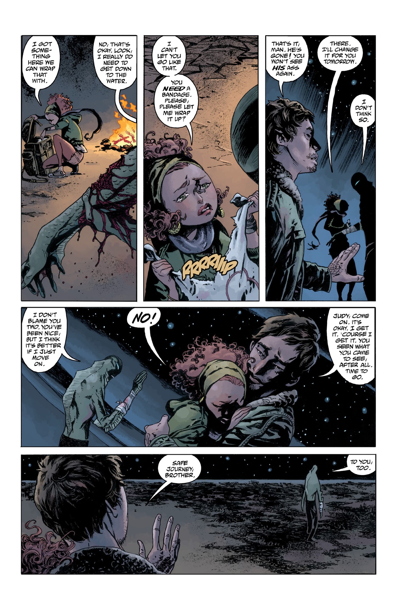 Read online Abe Sapien: Dark and Terrible and The New Race of Man comic -  Issue # TPB - 97