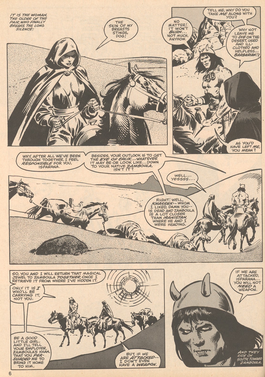 The Savage Sword Of Conan issue 57 - Page 6