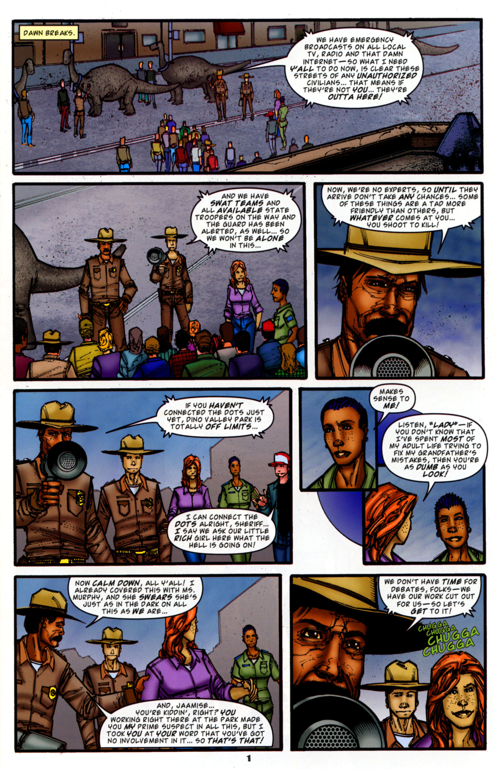 Read online Jurassic Park (2010) comic -  Issue #4 - 3