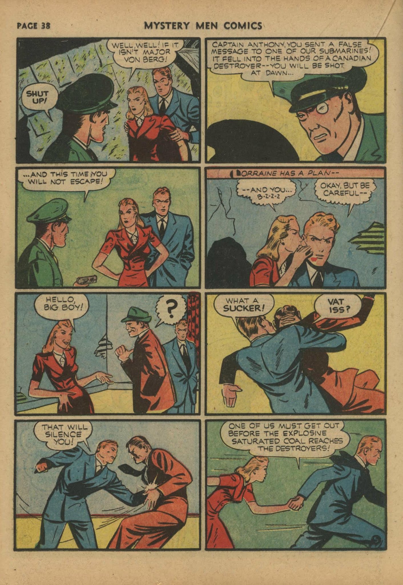 Read online Mystery Men Comics comic -  Issue #19 - 40