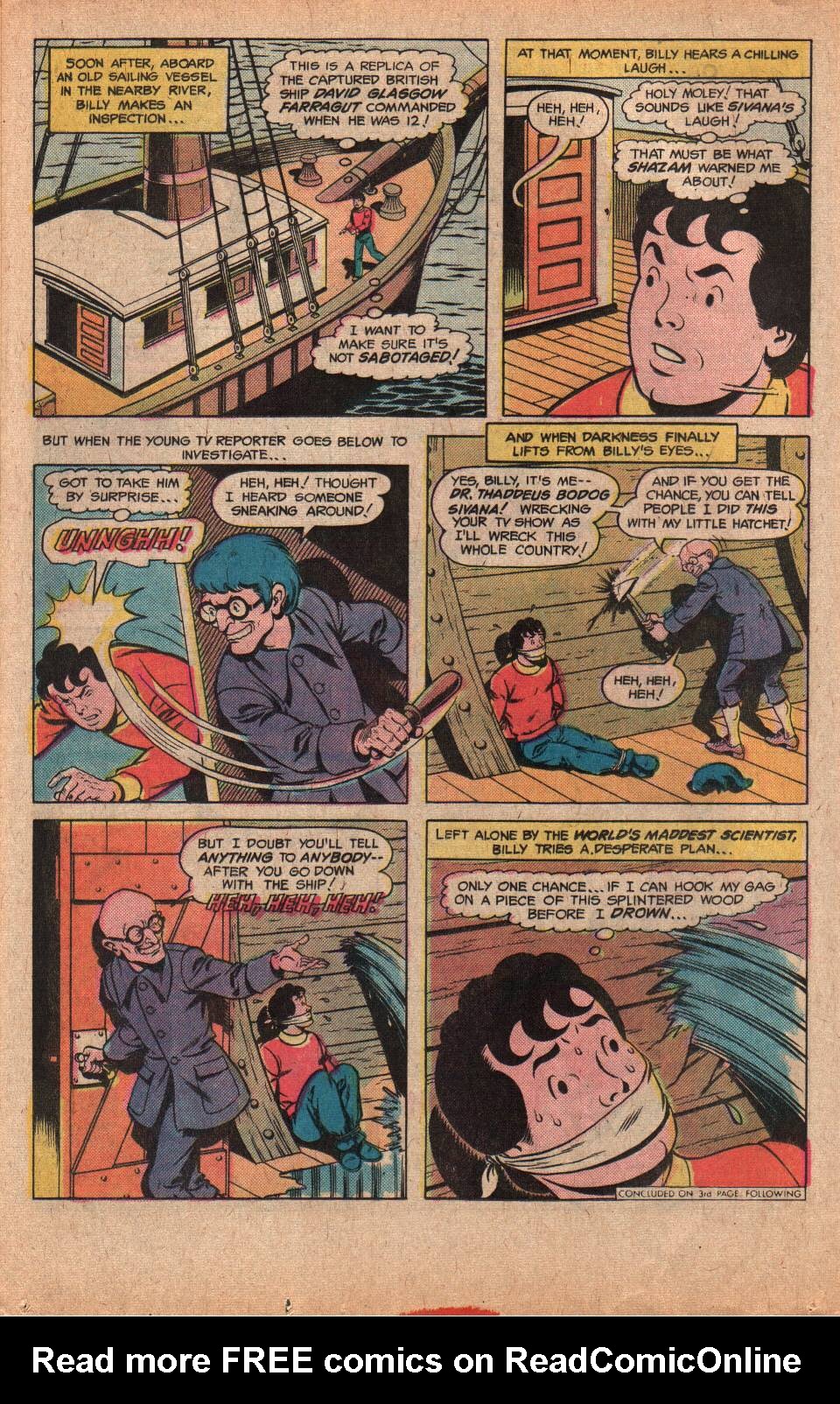 Read online Shazam! (1973) comic -  Issue #25 - 28