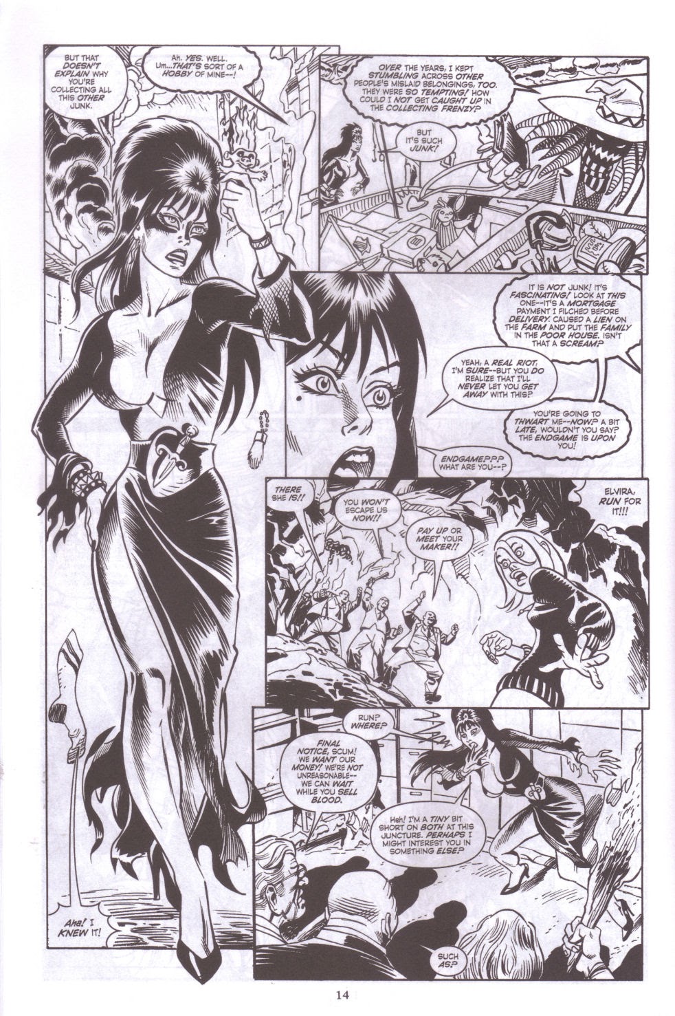 Read online Elvira, Mistress of the Dark comic -  Issue #162 - 16