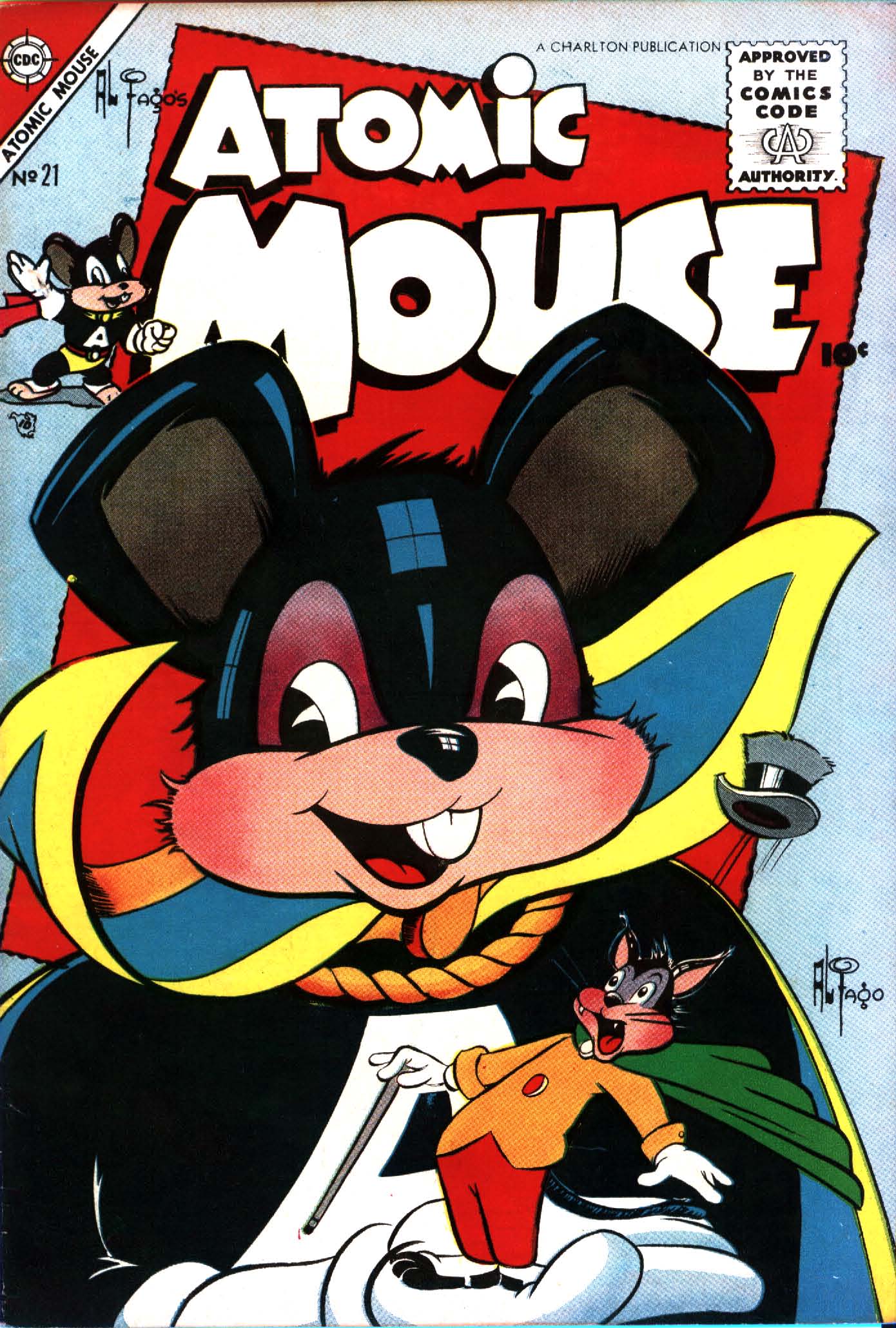 Read online Atomic Mouse comic -  Issue #21 - 1