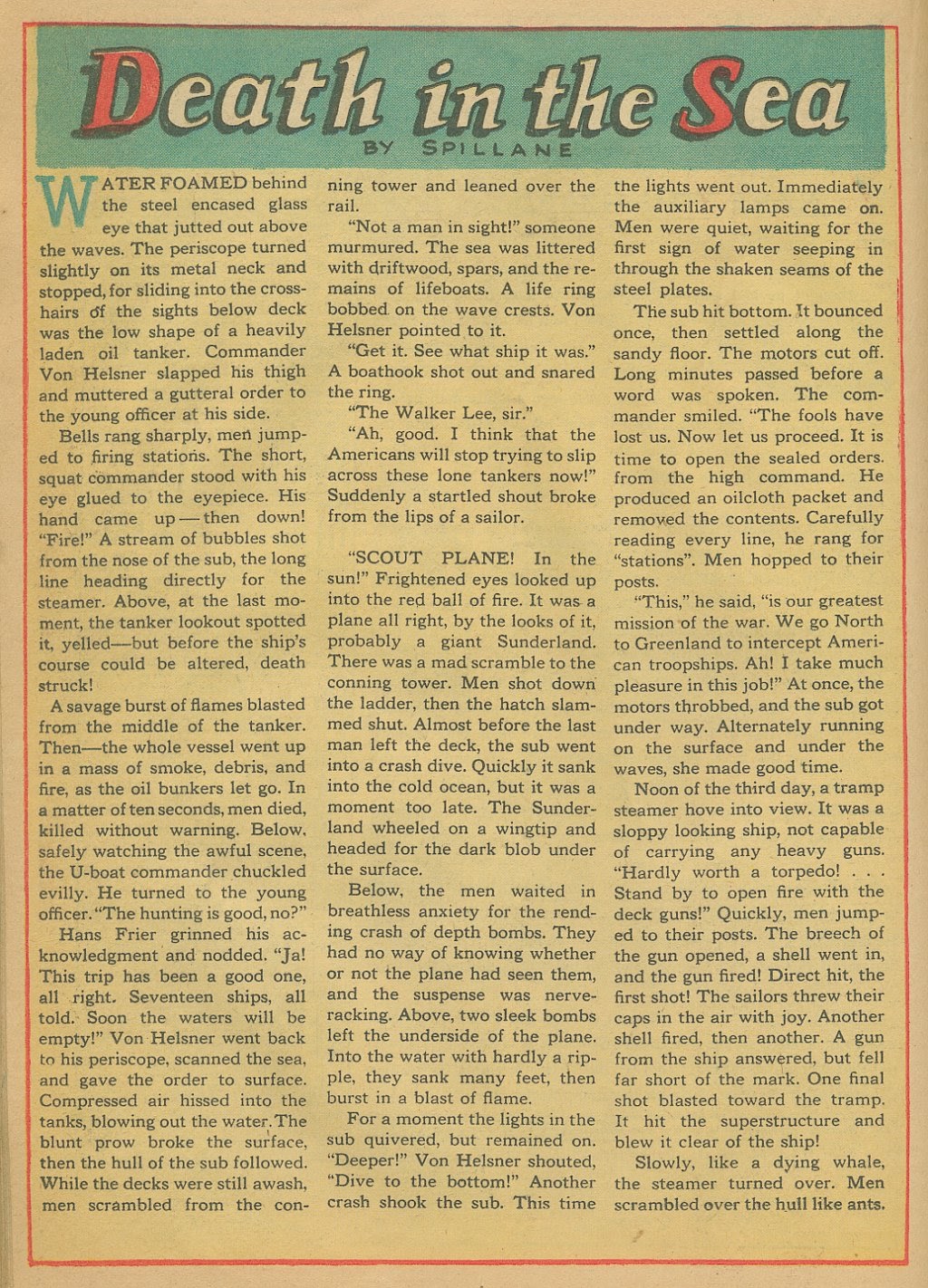 Read online Target Comics comic -  Issue #31 - 34