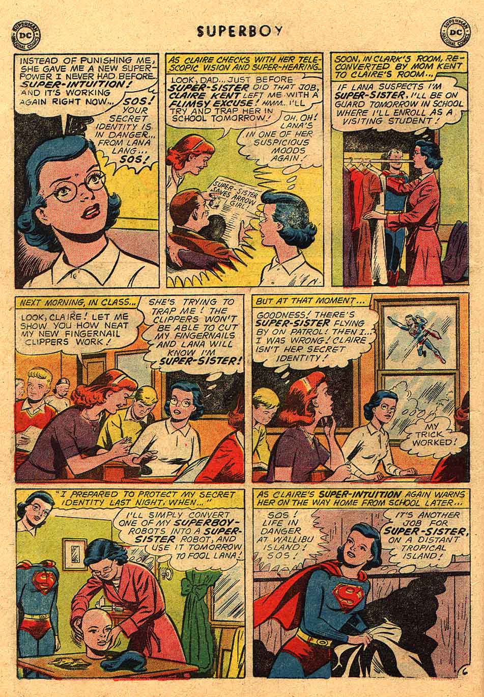 Read online Superboy (1949) comic -  Issue #78 - 7