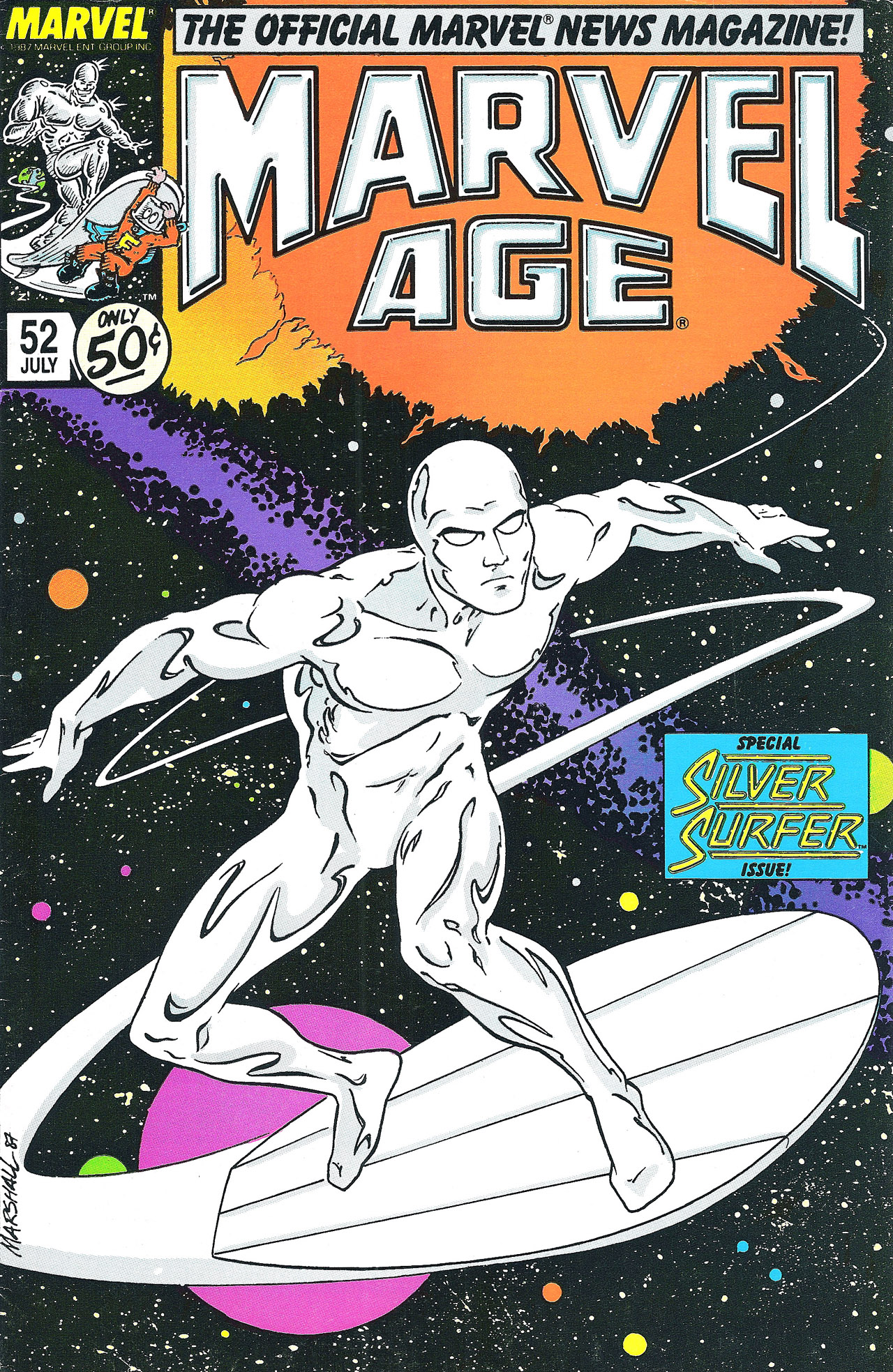 Read online Marvel Age comic -  Issue #52 - 1
