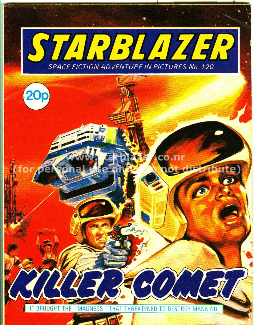 Read online Starblazer comic -  Issue #120 - 1