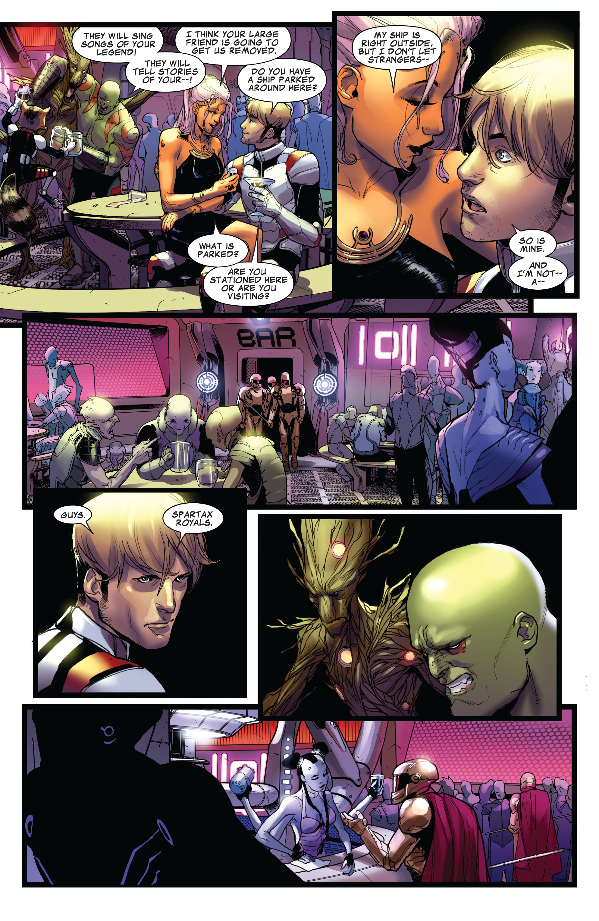 Read online Guardians Of The Galaxy by Brian Michael Bendis comic -  Issue # TPB 1 (Part 1) - 100