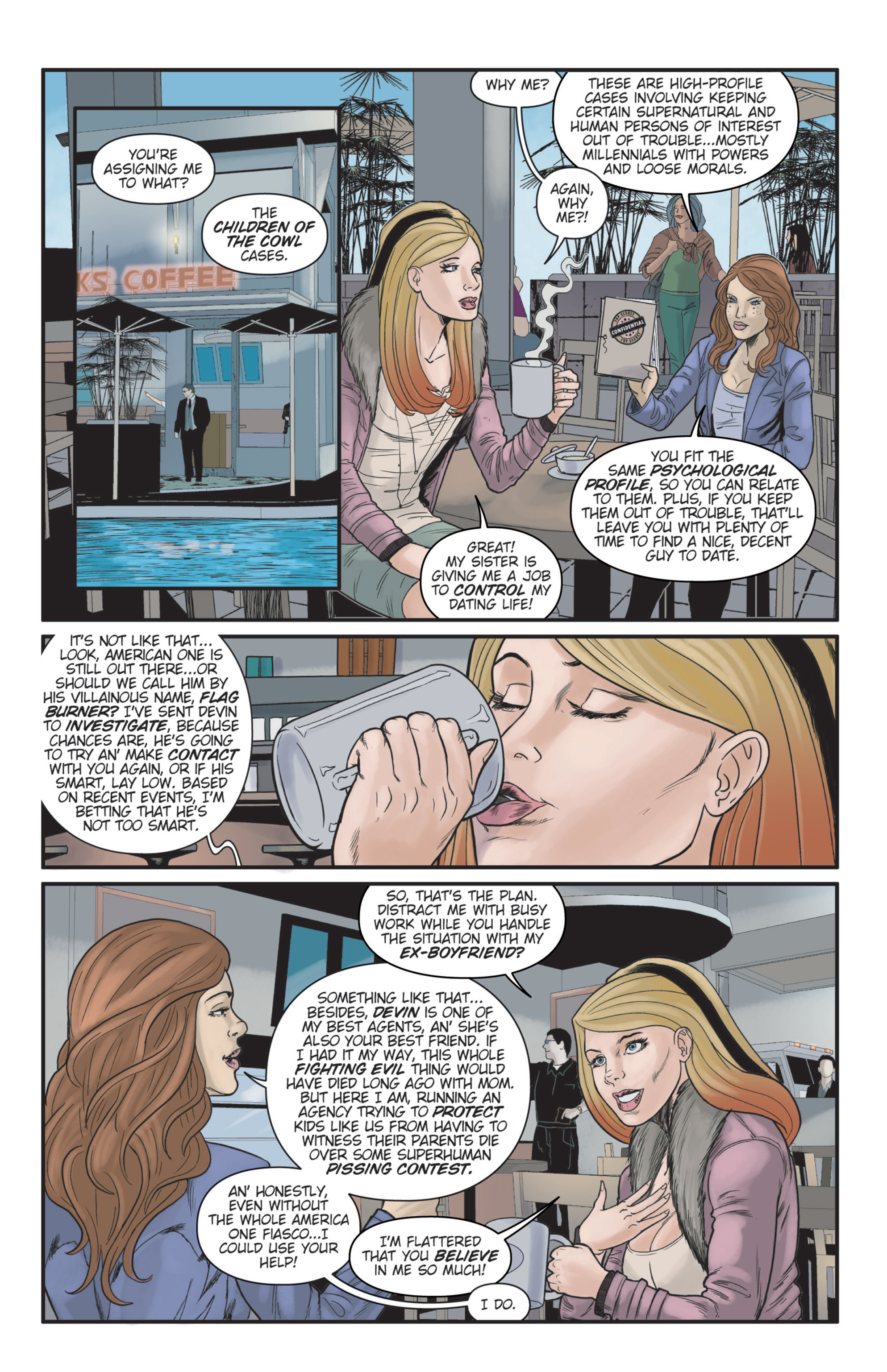 Read online Tainted Love comic -  Issue #1 - 16