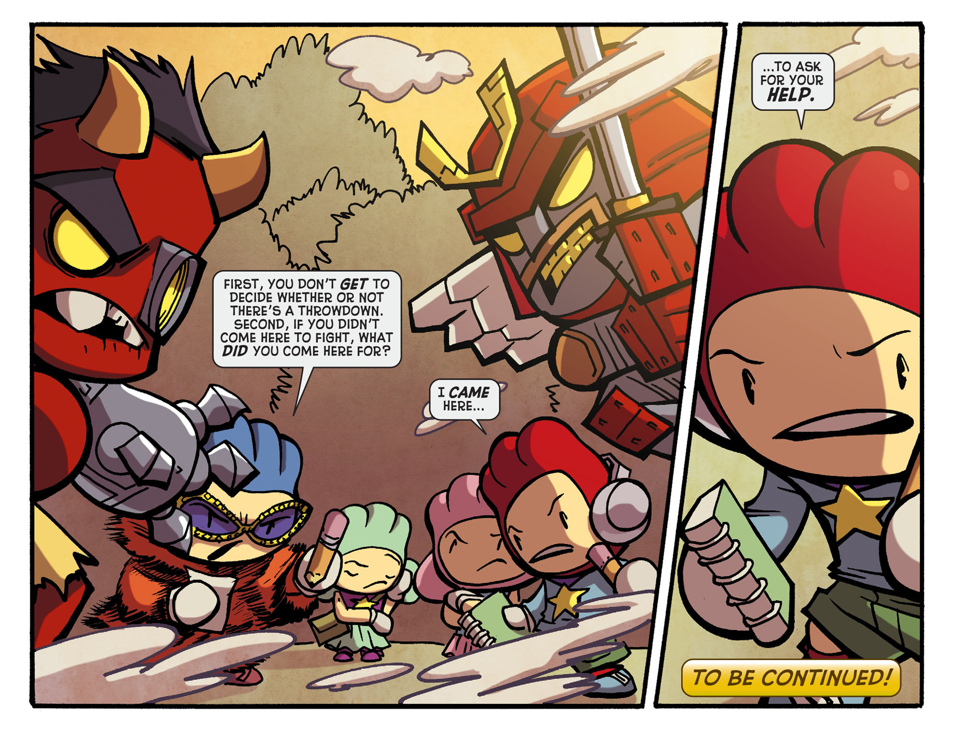 Read online Scribblenauts Unmasked: A Crisis of Imagination comic -  Issue #15 - 23